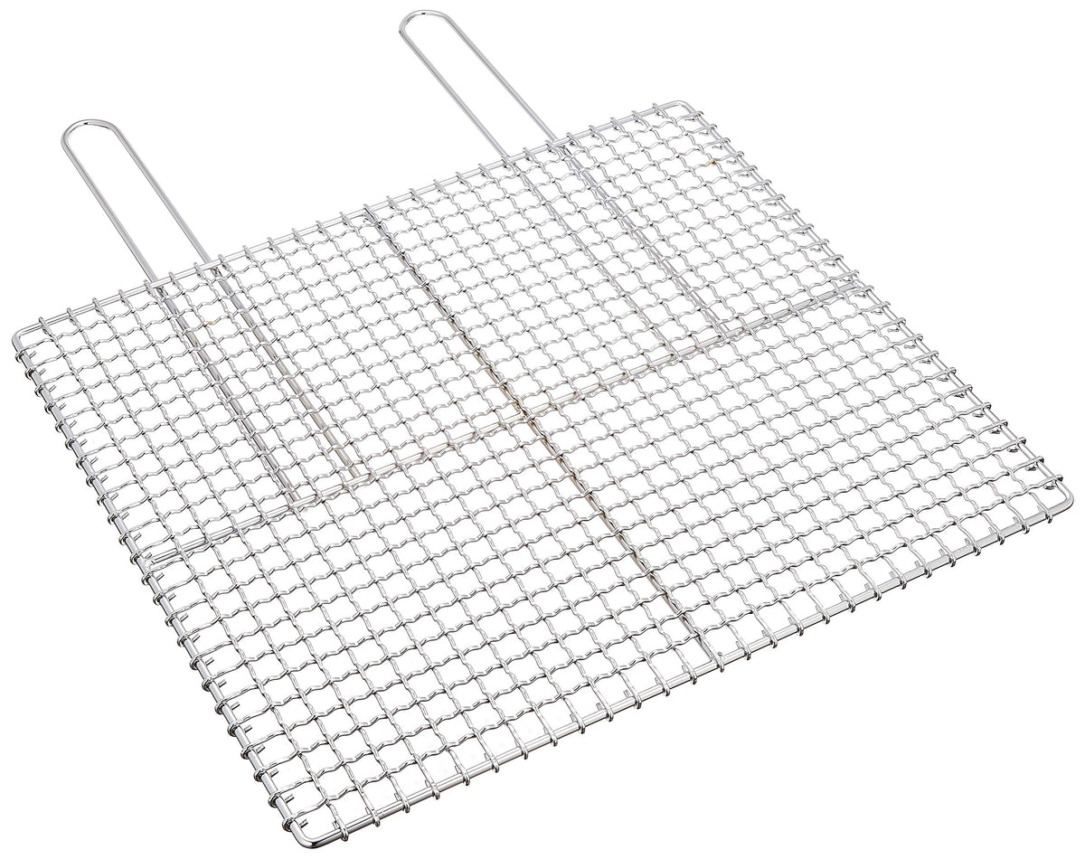 EBM Double Handle Baked Fillet Chrome Plated 45cm