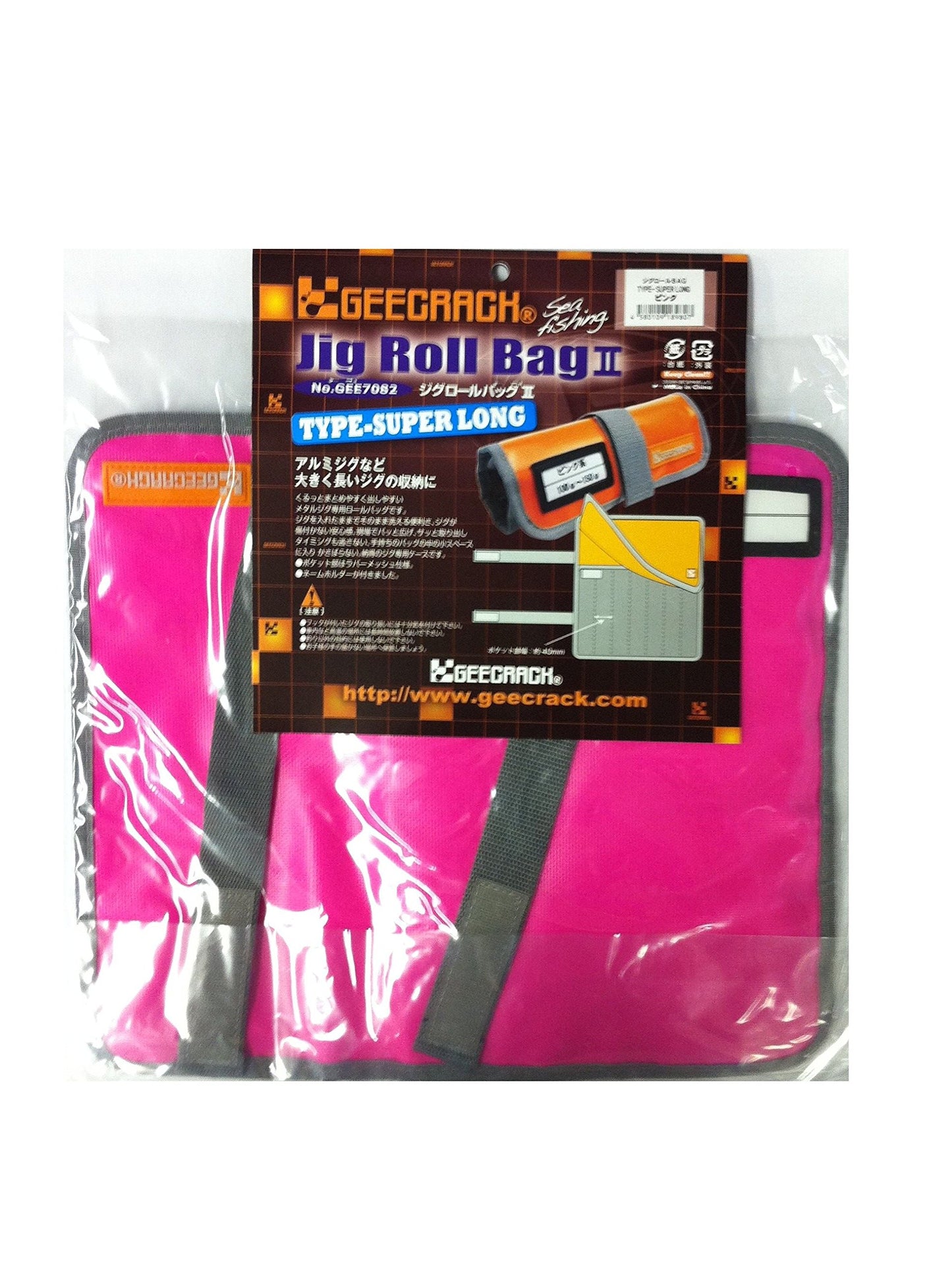 GEECRACK Jig Roll Bag 2, SP Long, Pink