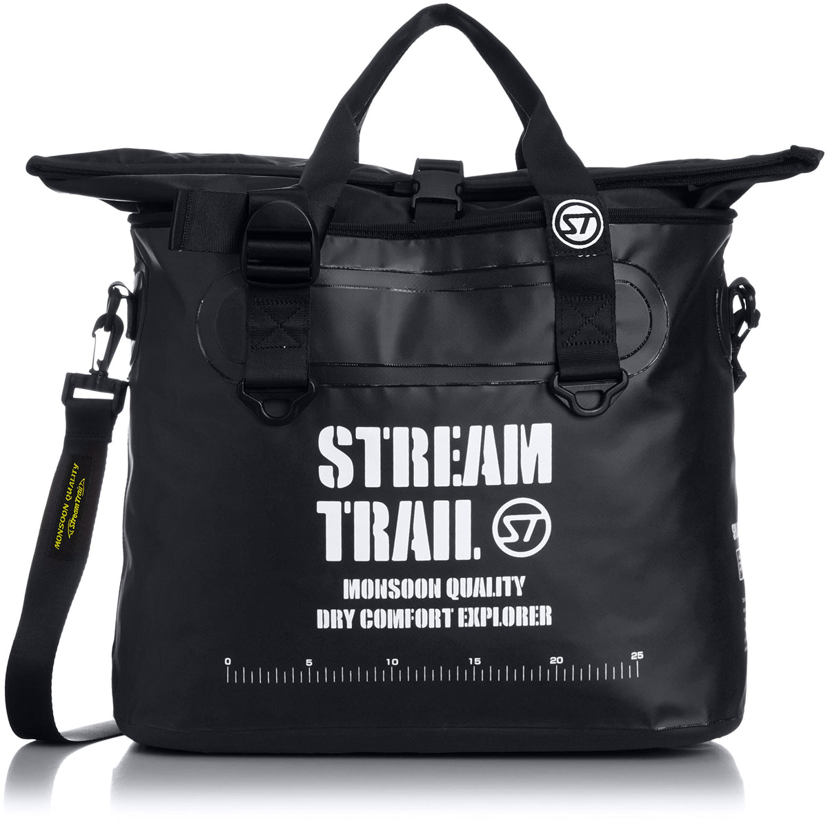 Stream Trail Tote Bag, 2-Way Onyx (BK)