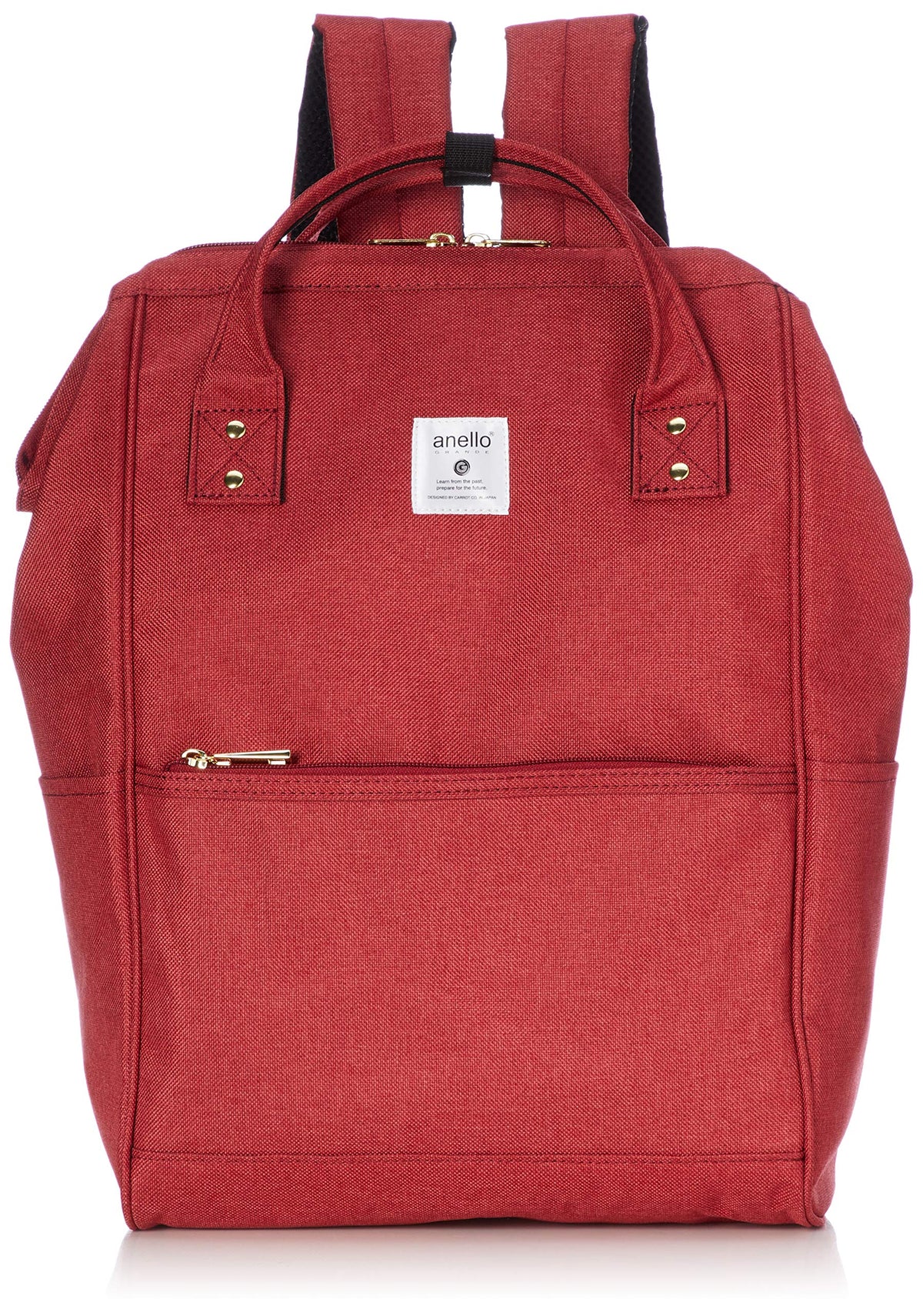 Anello Grande GU-B3231 CL Classic Heathered Poly Backpack with Base REGULAR, red, One Size