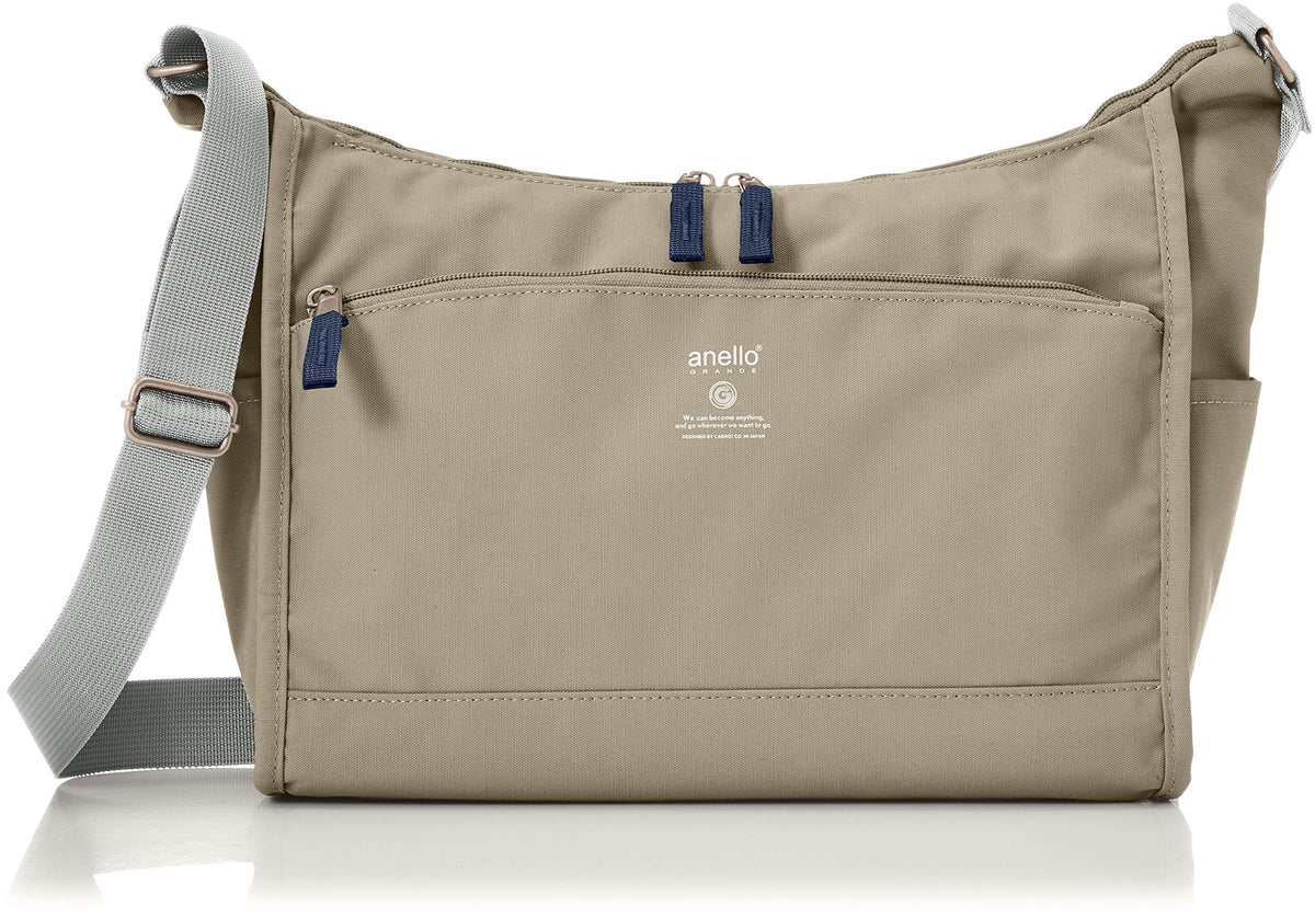 anello GRANDE(アネロ グランデ) Shoulder Bag, Grey Beige