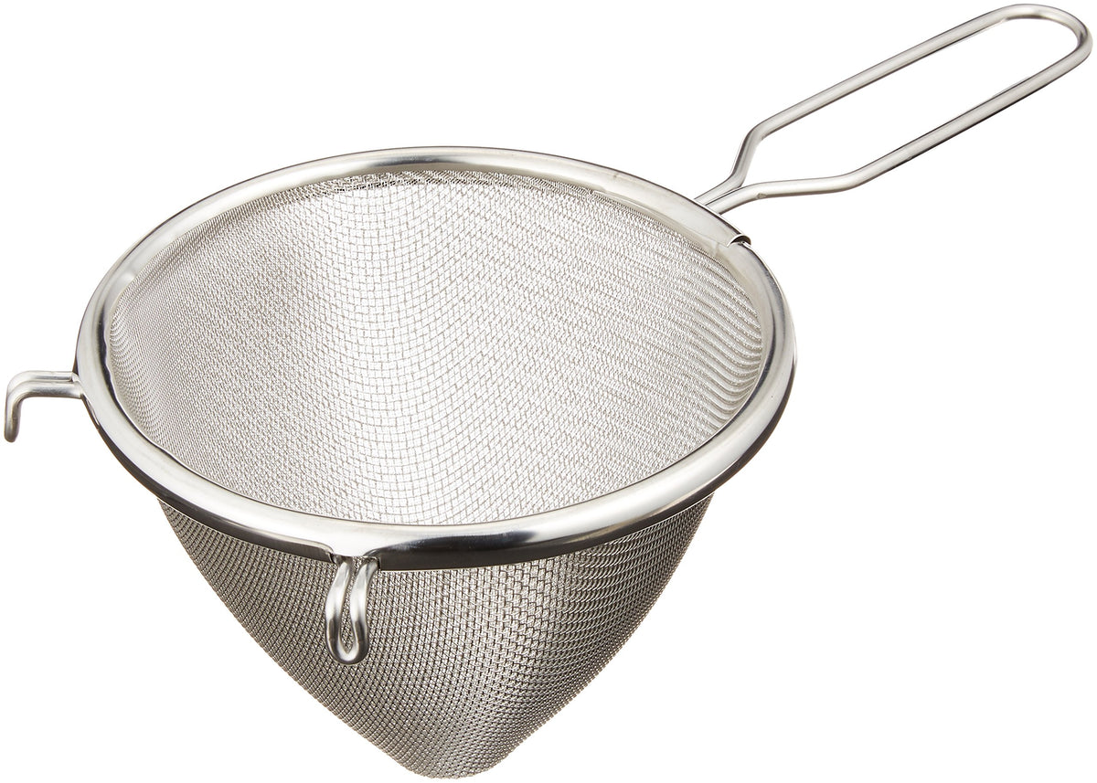 Kanda Kan 042050 Triangle Strainer with Handle, Medium, Made in Japan