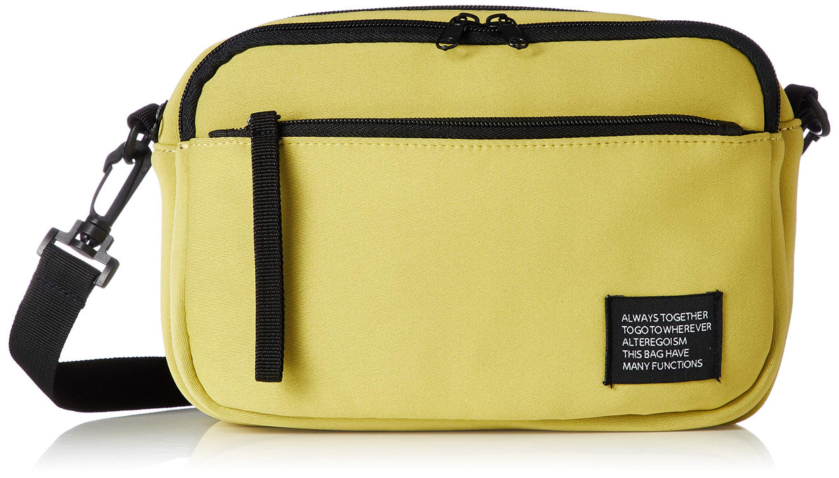 Giulier GBG0288 250. Neoprene YELLOW Multi-Pocket Shoulder Bag (1)