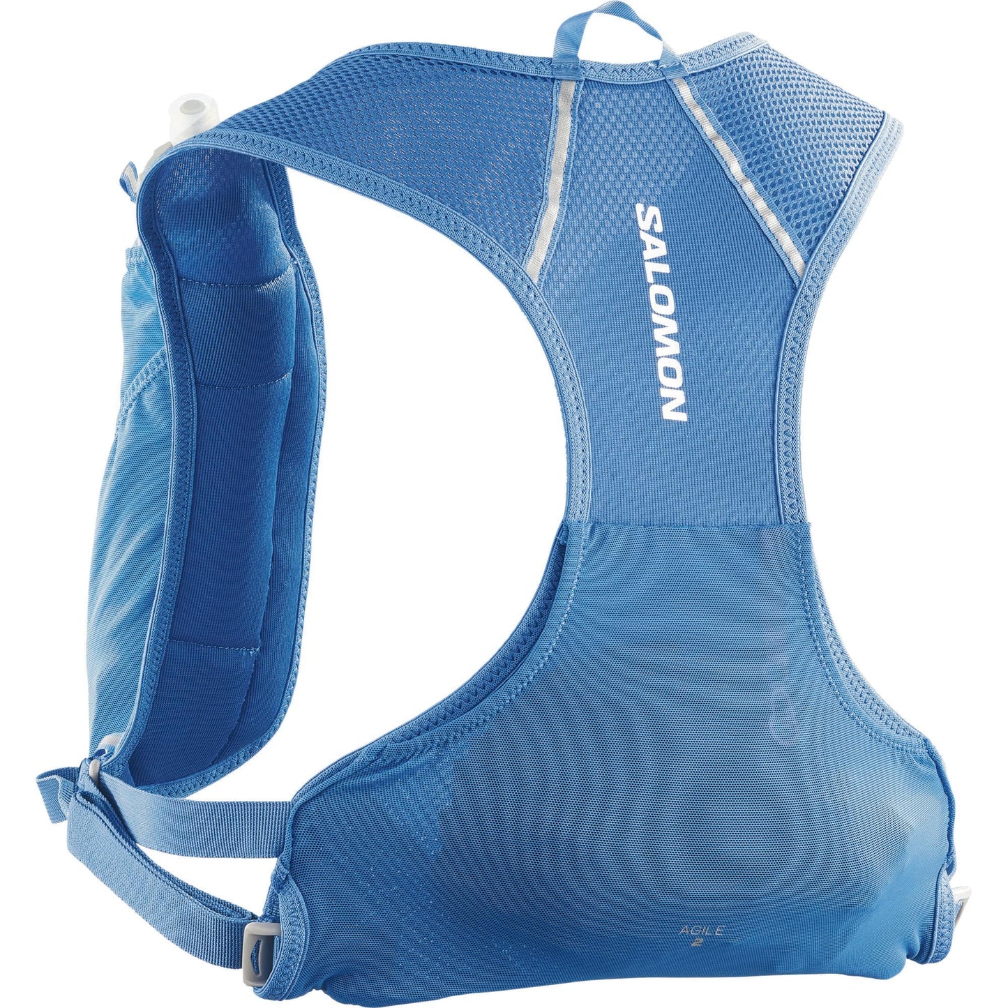 Salomon AGILE 2 Running Hydration Pack with flasks, NEBULAS BLUE, NS