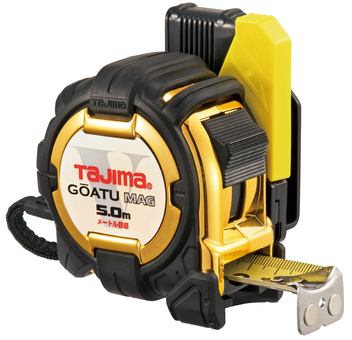 Tajima GASFG3GLM2550BL Convex Thick Tape 2.0 x 1.0 inches (5 m) x 25 mm Thick Safety Conveyor G3 Gold Lock Mug Claw 25