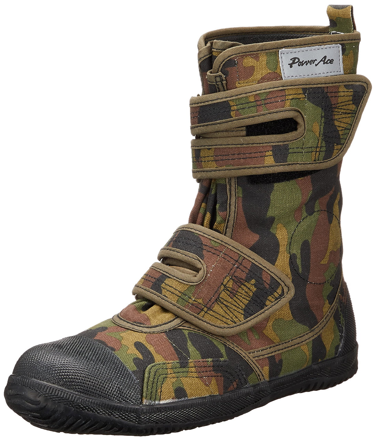 Power Ace Steel Toe Safety Tactical Boots Camouflage Green