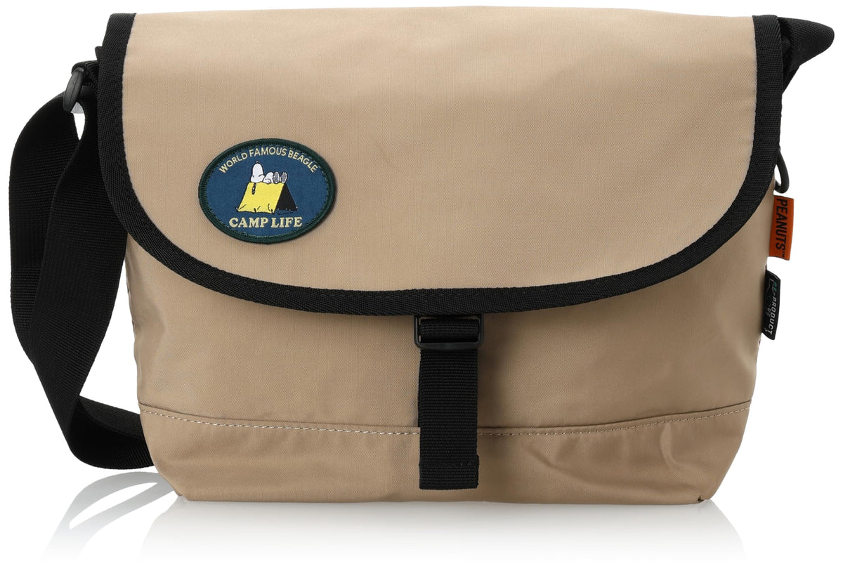 SNOOPY Messenger RE-PET BE Beagle Scout, Beige (SPZ-3248)