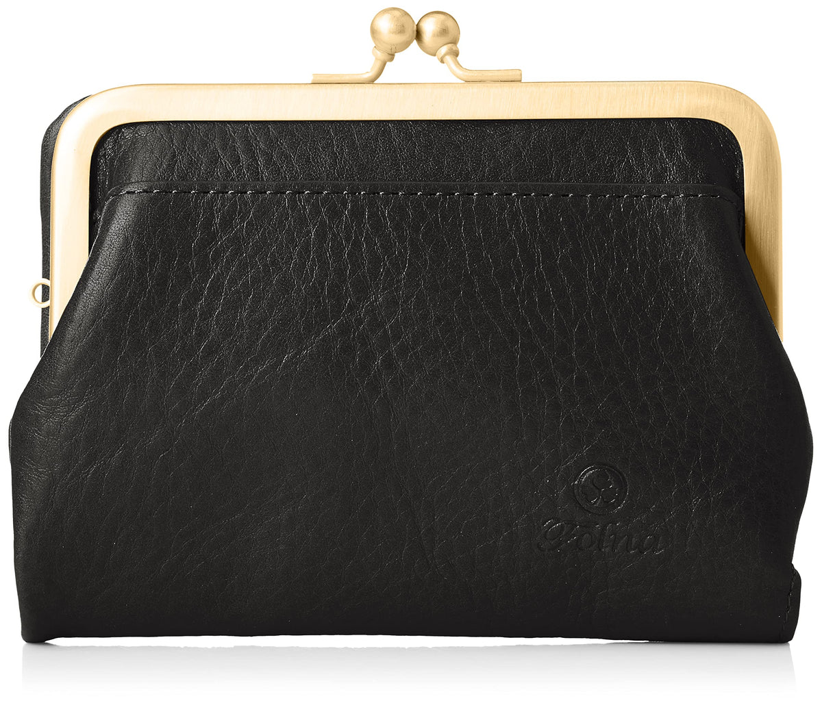 Forna Women's Bifold Wallet, Tanned Oil Shrunk, Black