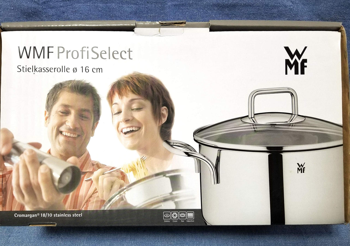 WMF Profiselect 16cm Saucepan-Stainless Steel,Suitable for All Hob Types, Silver