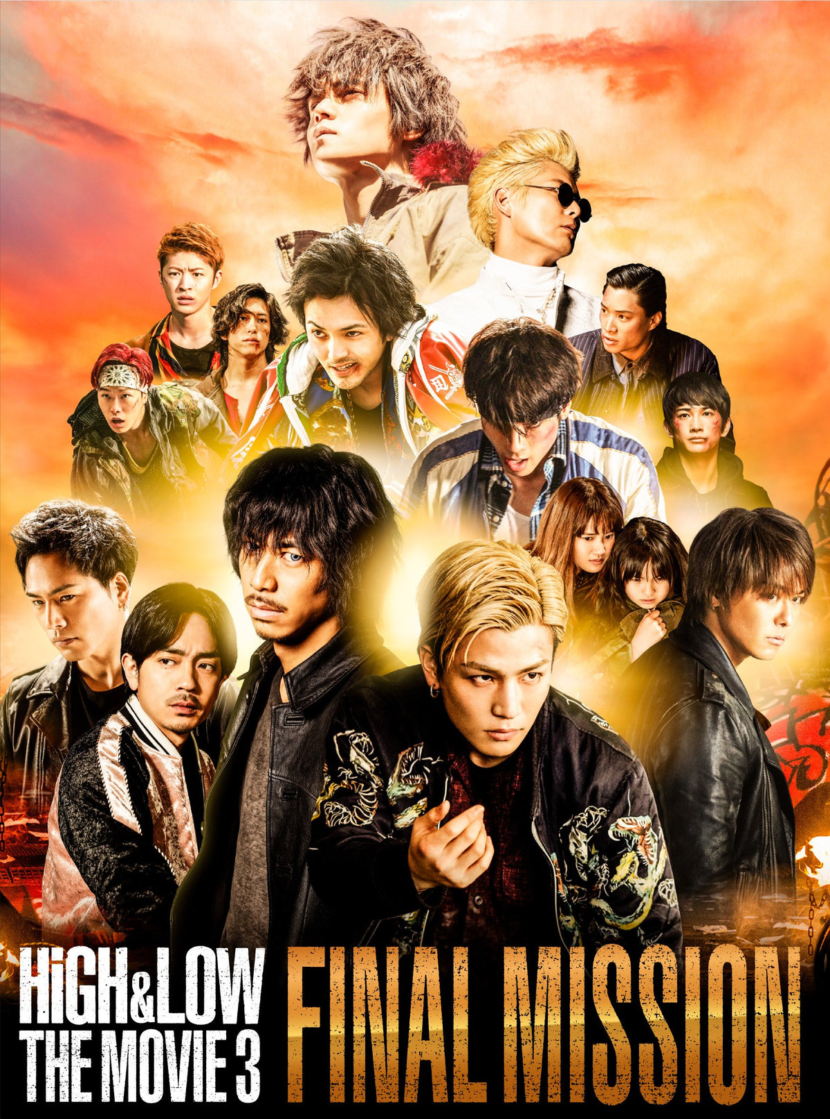 HiGH & LOW THE MOVIE3~FINAL MISSION~(Blu-ray Disc)