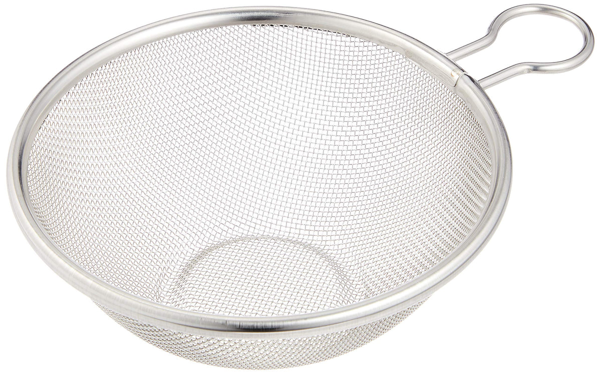 Shin-Etsu Works TS Sturdy Colander with Petite Ring, 5.9 inches (15 cm) (16 Mesh), Stainless Steel 18-8, Japan AZL5801