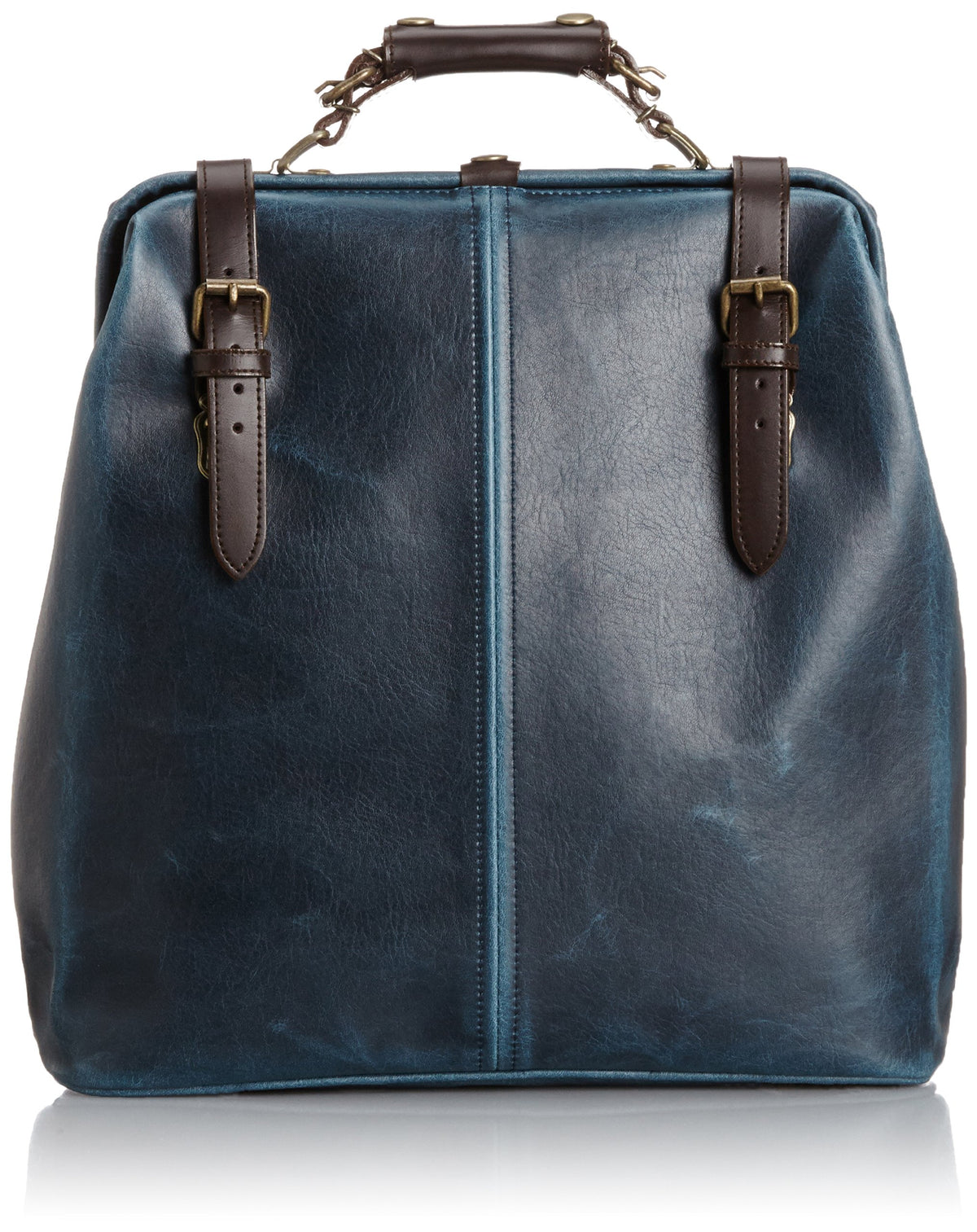 Kiwada Dulles Backpack, Genuine Leather, 2-Way, Made in Toyooka, Hyogo Prefecture, the Holy Land of Bags, Navy