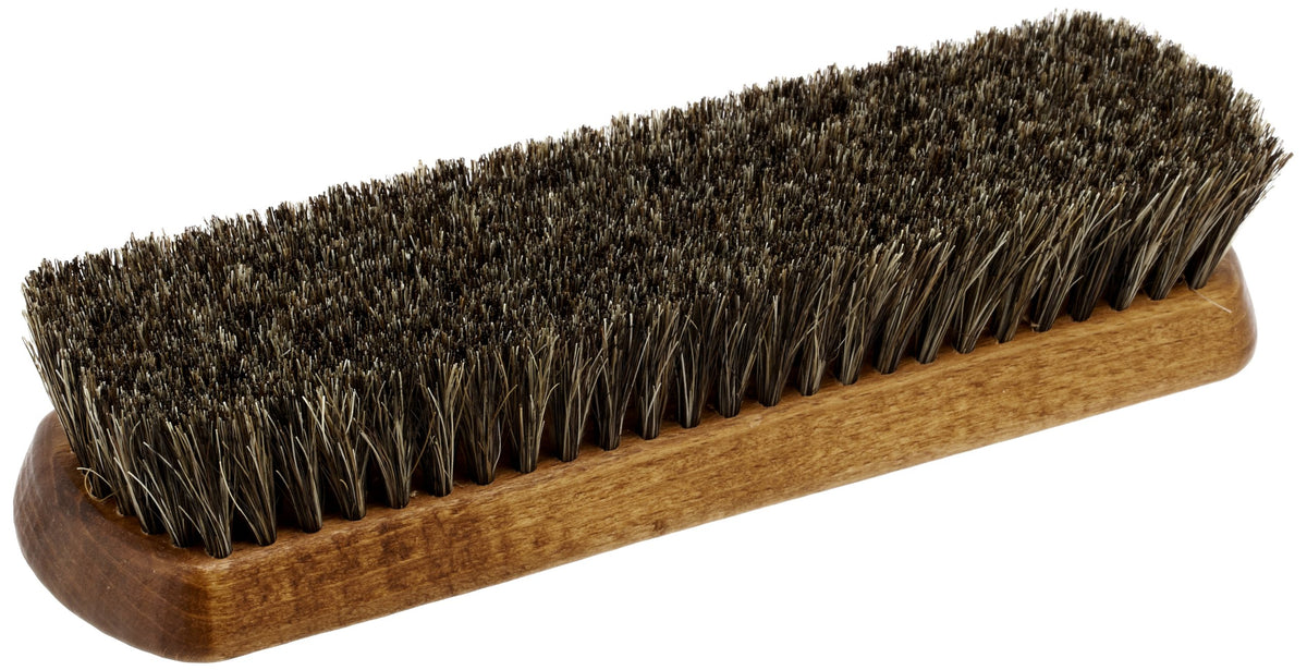 M.MOWBRAY Shoe Care, Shoe Polishing, Dust Removal, Horse Hair Brush, Pro Hose Brush, Brown (Made in Germany), One Size