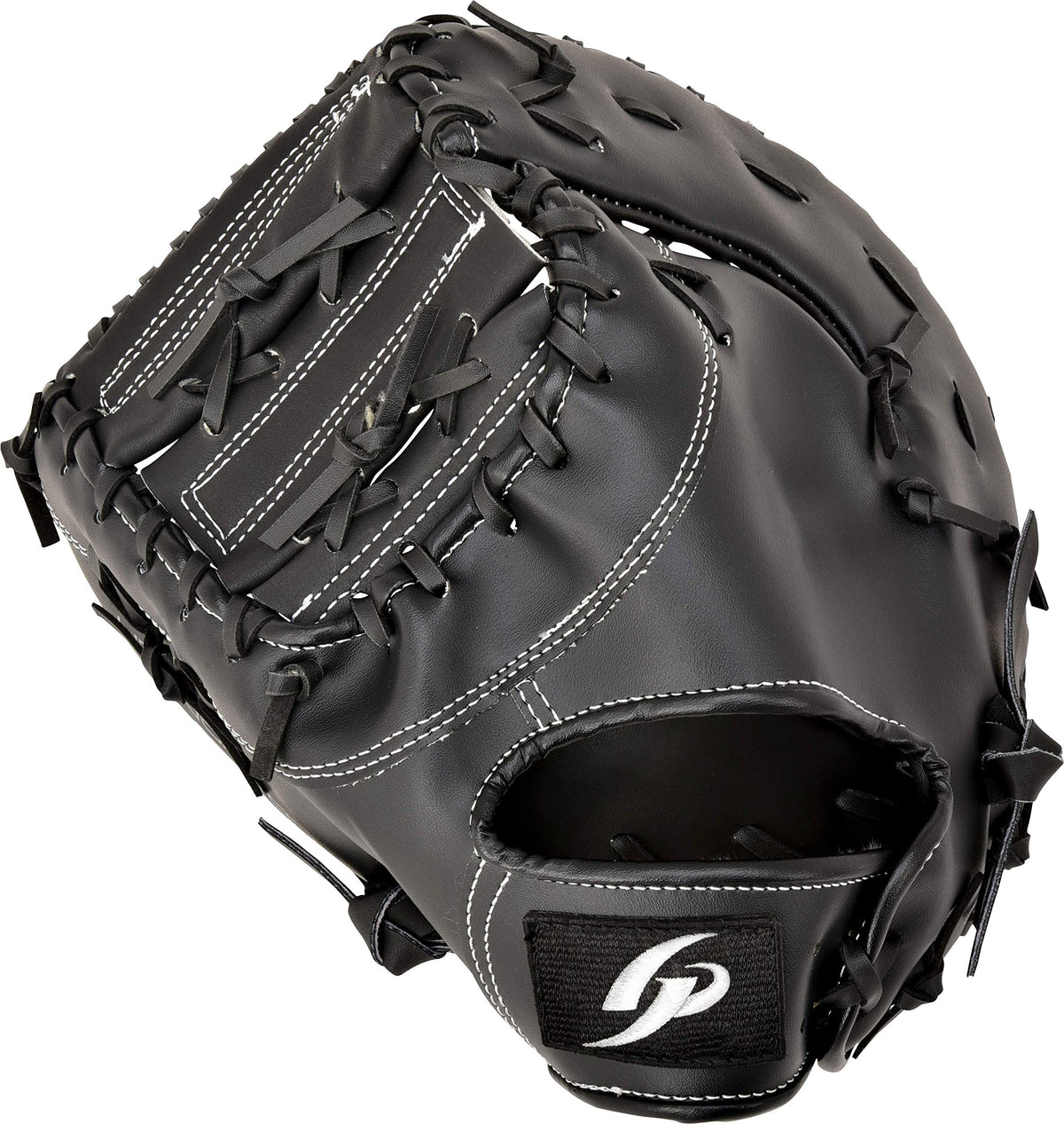 GP 53703 First Mitt 1st Base Soft Grass Catch Ball Glove Black Left Throw