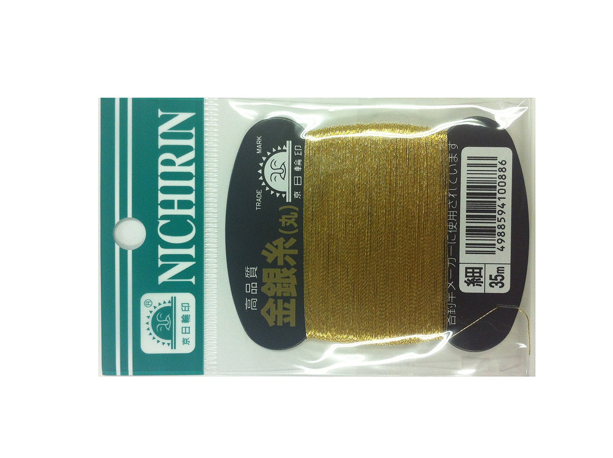 Nichirin gold and silver thread (round) gold fine