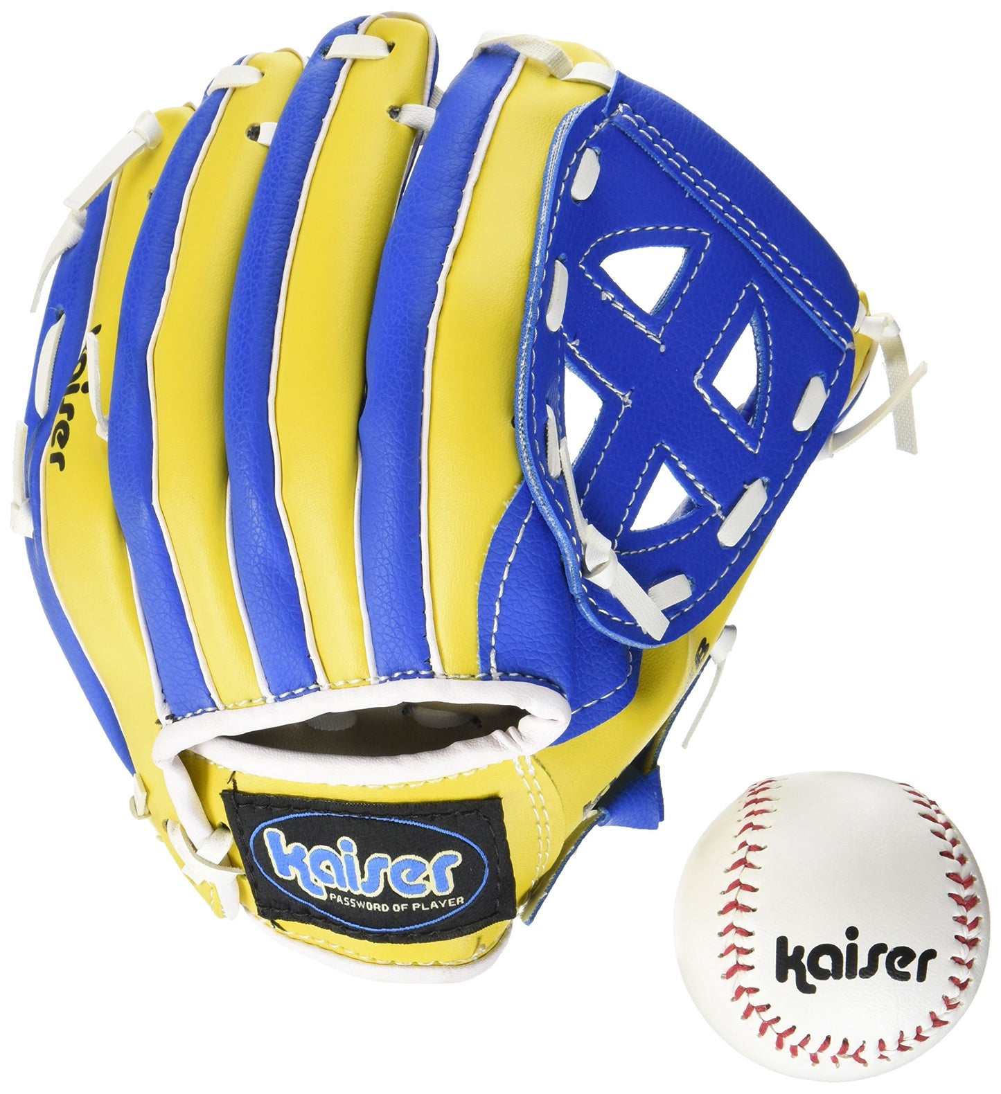 Kaiser (Kaiser) Children's Glove 8 inches KW-305B Baseball Catch The Ball Leisure Family Sport for Children with Ball