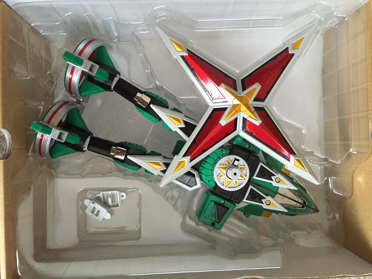 Ninpuu Sentai Hurricanger Karakuri Kyokan Tenkuujin DX (Samurai Star Megazord) Bandai 2002