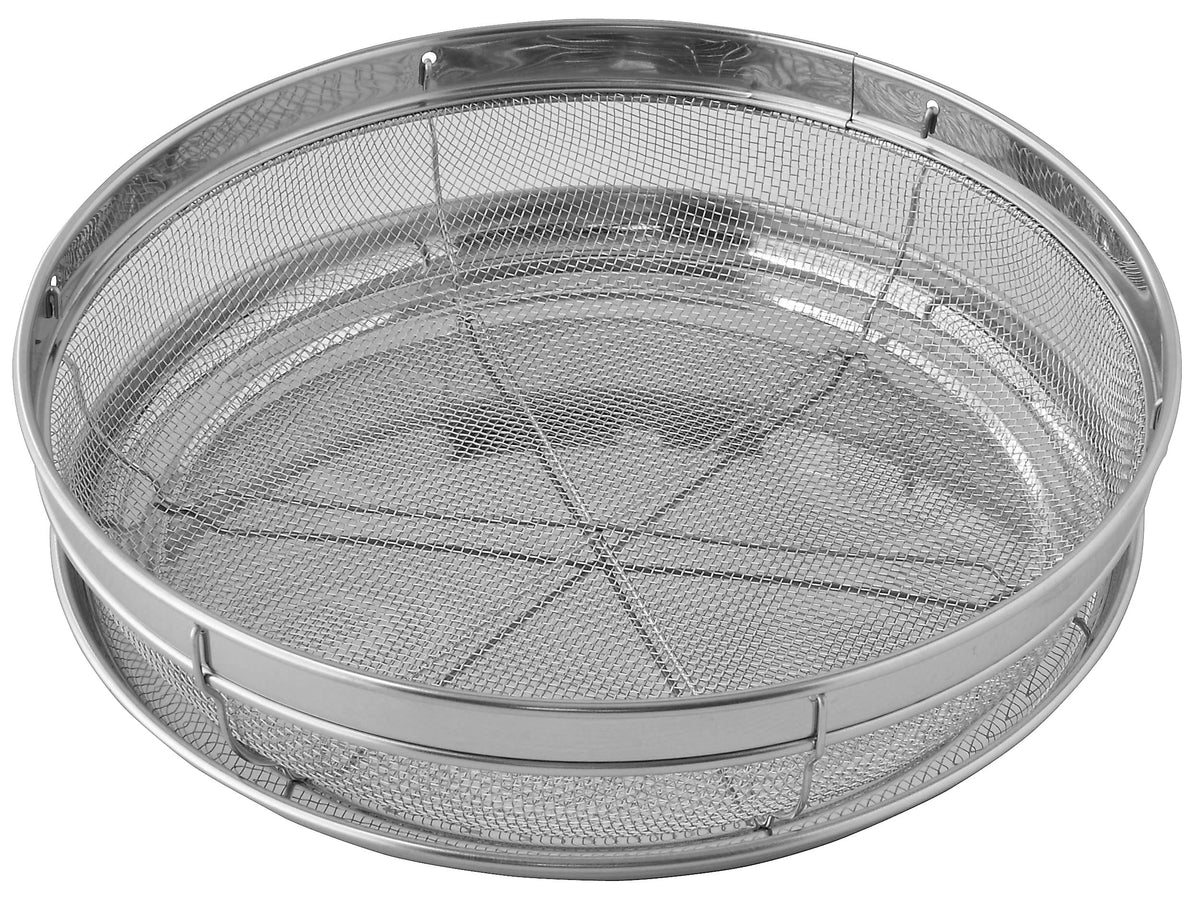Victory Table Basket with Tray (Shallow Colander)