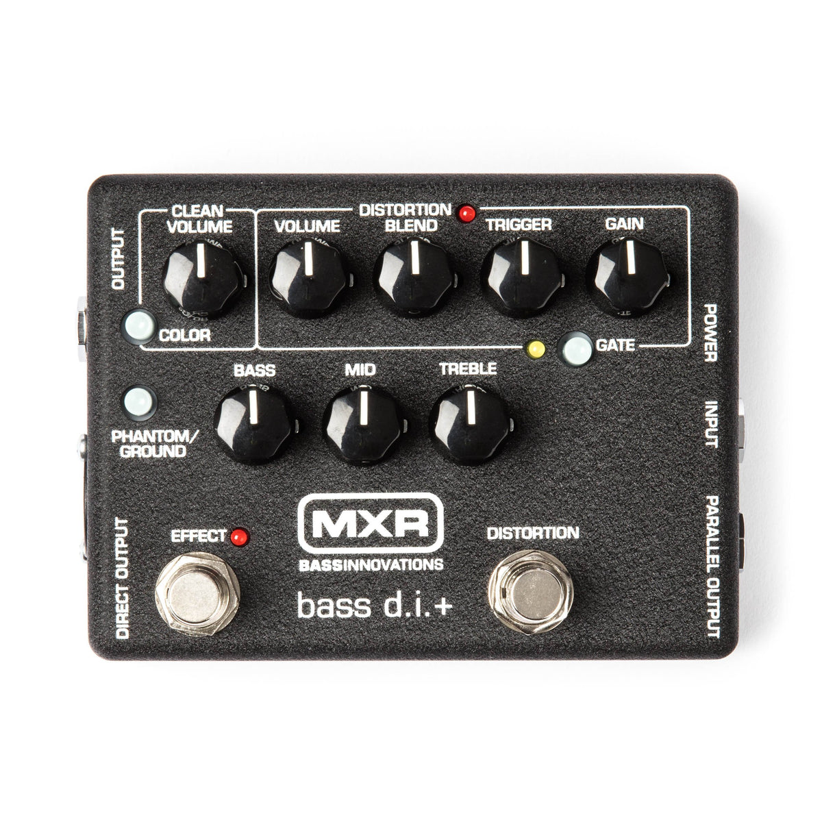 MXR M80 Bass D.I.+ Pre Amp Distortion Bass Effects Pedal