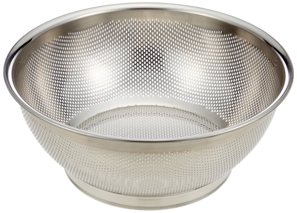 Sanpo Sangyo UK 18-8 Punching Shallow Colander, 13.0 inches (33 cm)