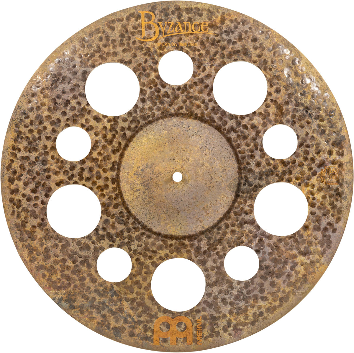 Byzance 18" Extra Dry Thin Trash Crash — MADE IN TURKEY — Hand Hammered B20 Bronze, 2-YEAR WARRANTY