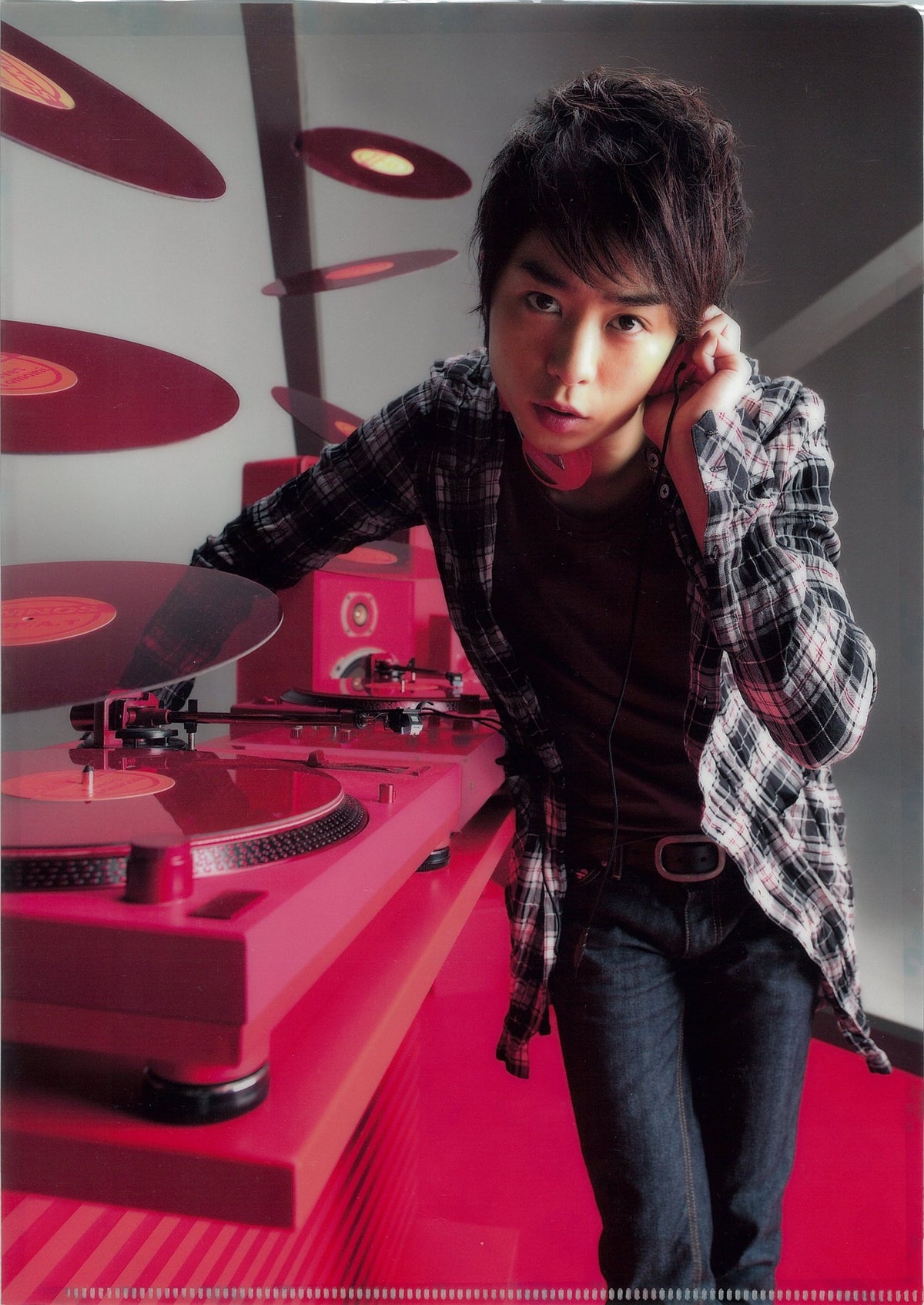 Storm ARASHI Anniversary Tour 5 x 10 official goods clear file Sakurai Sho (japan import)