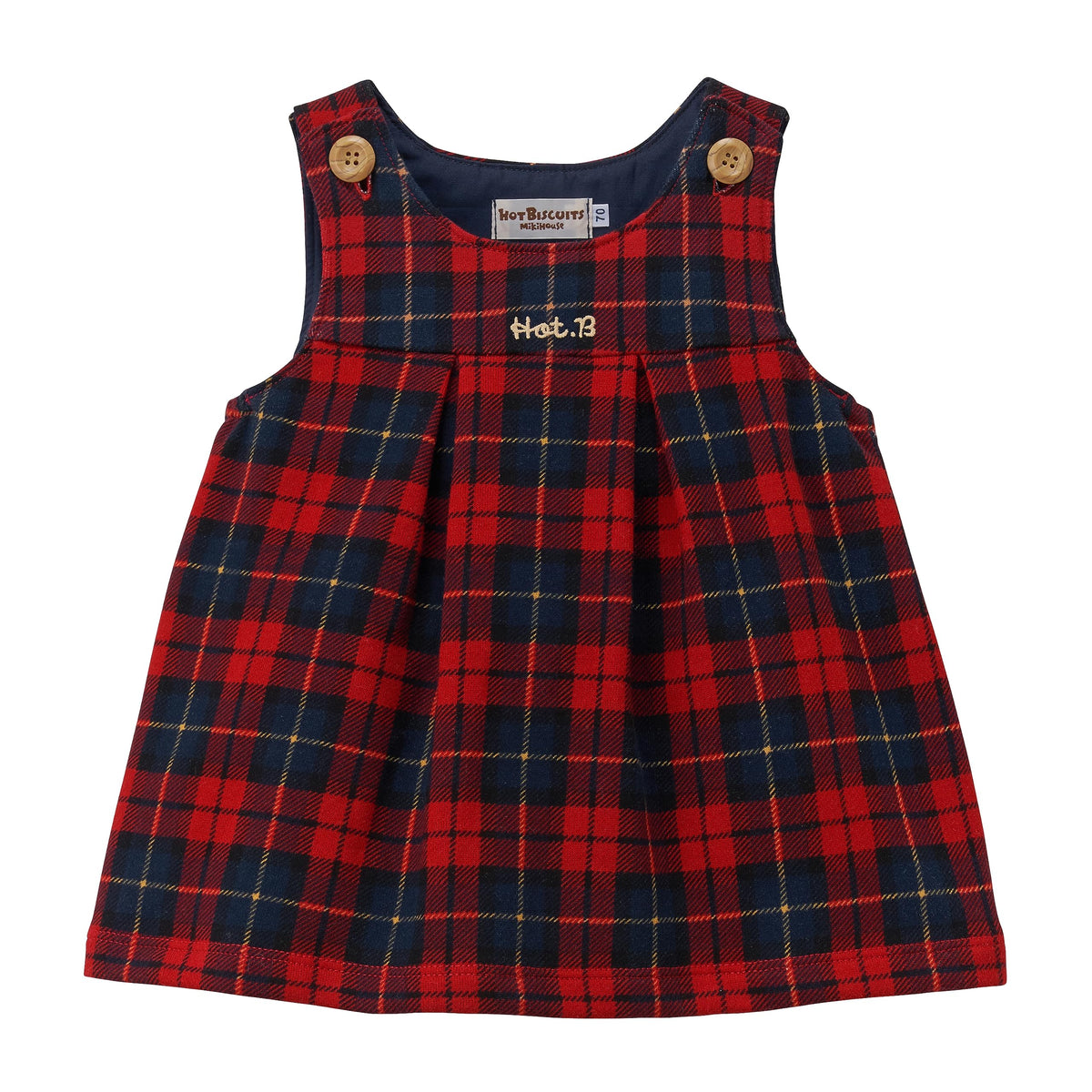 Plaid Jumper Dress