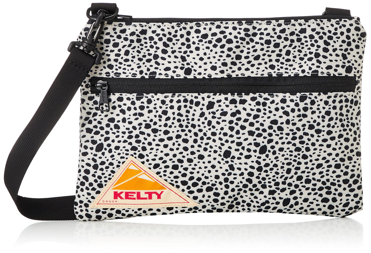 KELTY DP FLAT POUCH SM Beige Dalmatian Pouch