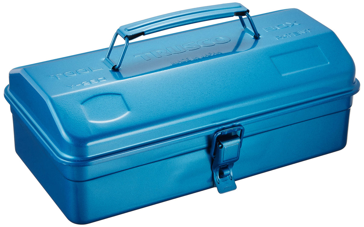 TRUSCO Y-280-B Mountain Tool Box, 12.0 x 64.4 x 4.8 inches (304 x 164 x 123 mm), Blue