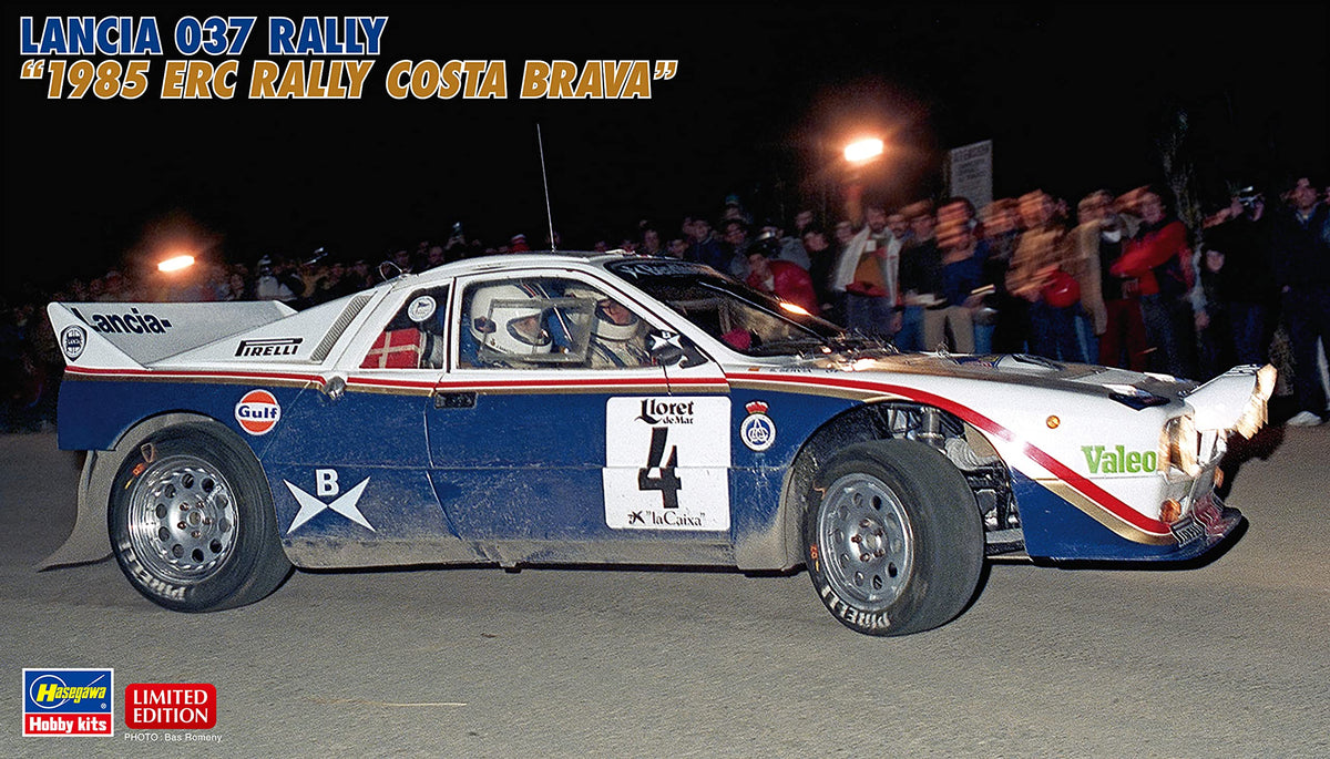 Hasegawa 1/24 Scale 037 1985 ERC Rally Costa Brava - Plastic Model Building Kit # 20523