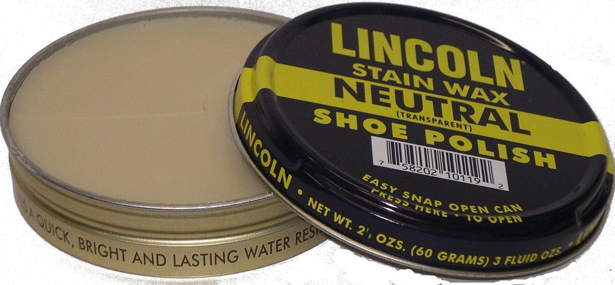 Lincoln Stain Wax Shoe Polish (Blue)