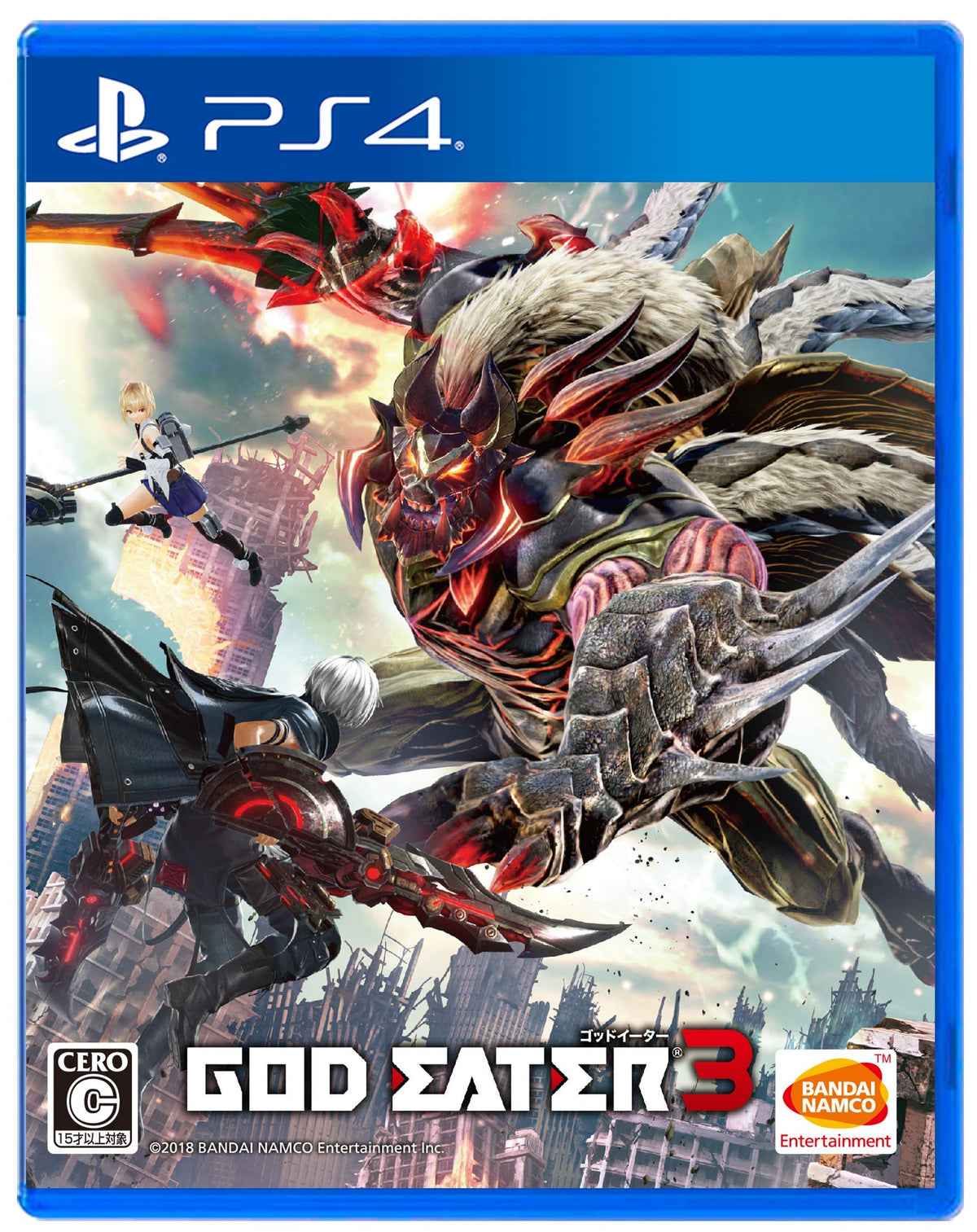 Bandai Namco Games God Eater 3 SONY PS4 PLAYSTATION 4 JAPANESE VERSION