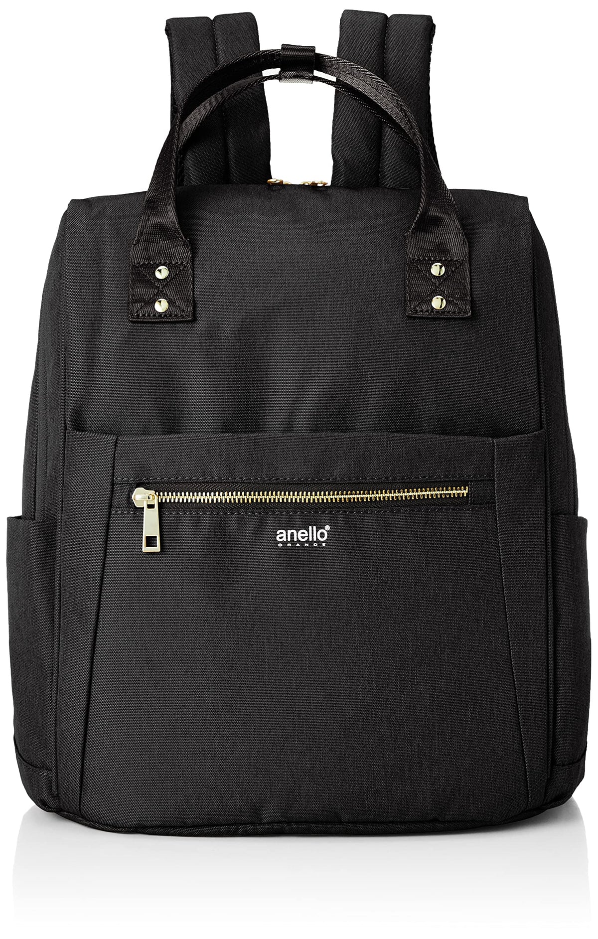 Anello Grande GTC4131 Backpack, Water Repellent, 10 Pockets, black (black 19-3911tcx), One Size