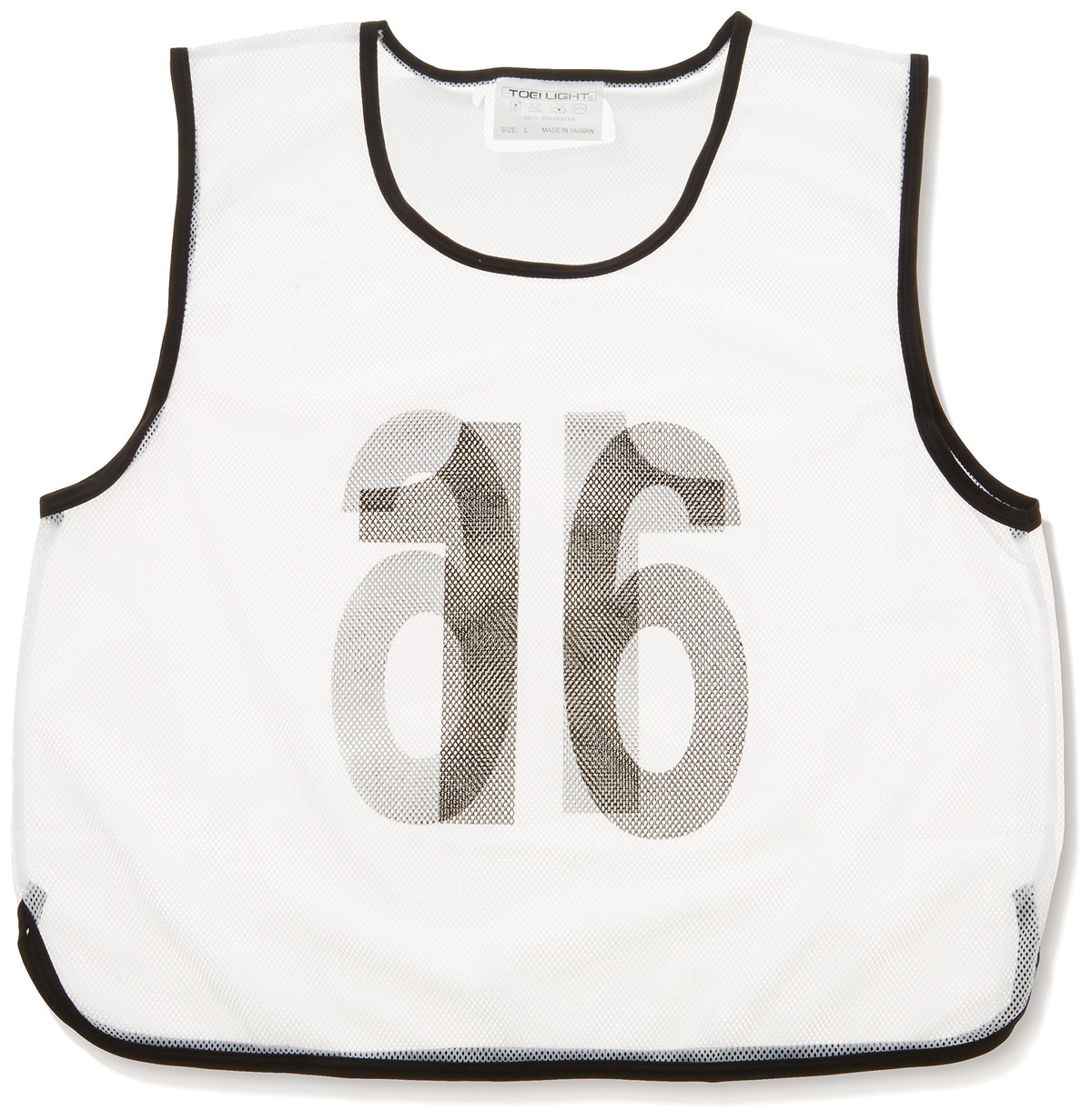 Toei Light (TOEI Light) mesh Vest White No.3 B-6372W3