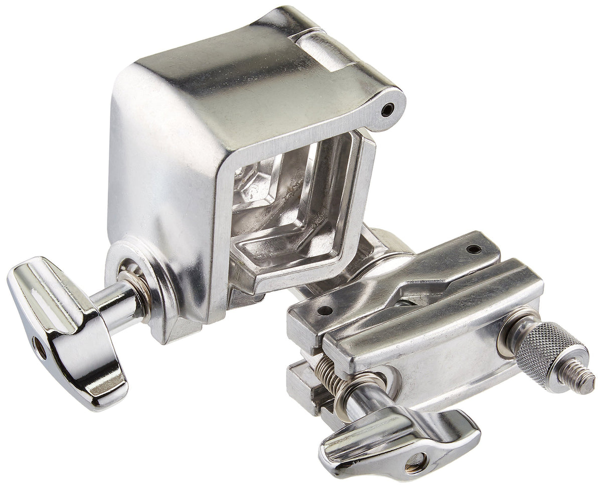 Pearl PCX200 Icon Drum Rack Square Rail Accessory Clamp with Rotating/Locking Adjustable Jaw for Secure Drum and Accessory Mounting on all Pearl Rack Systems.