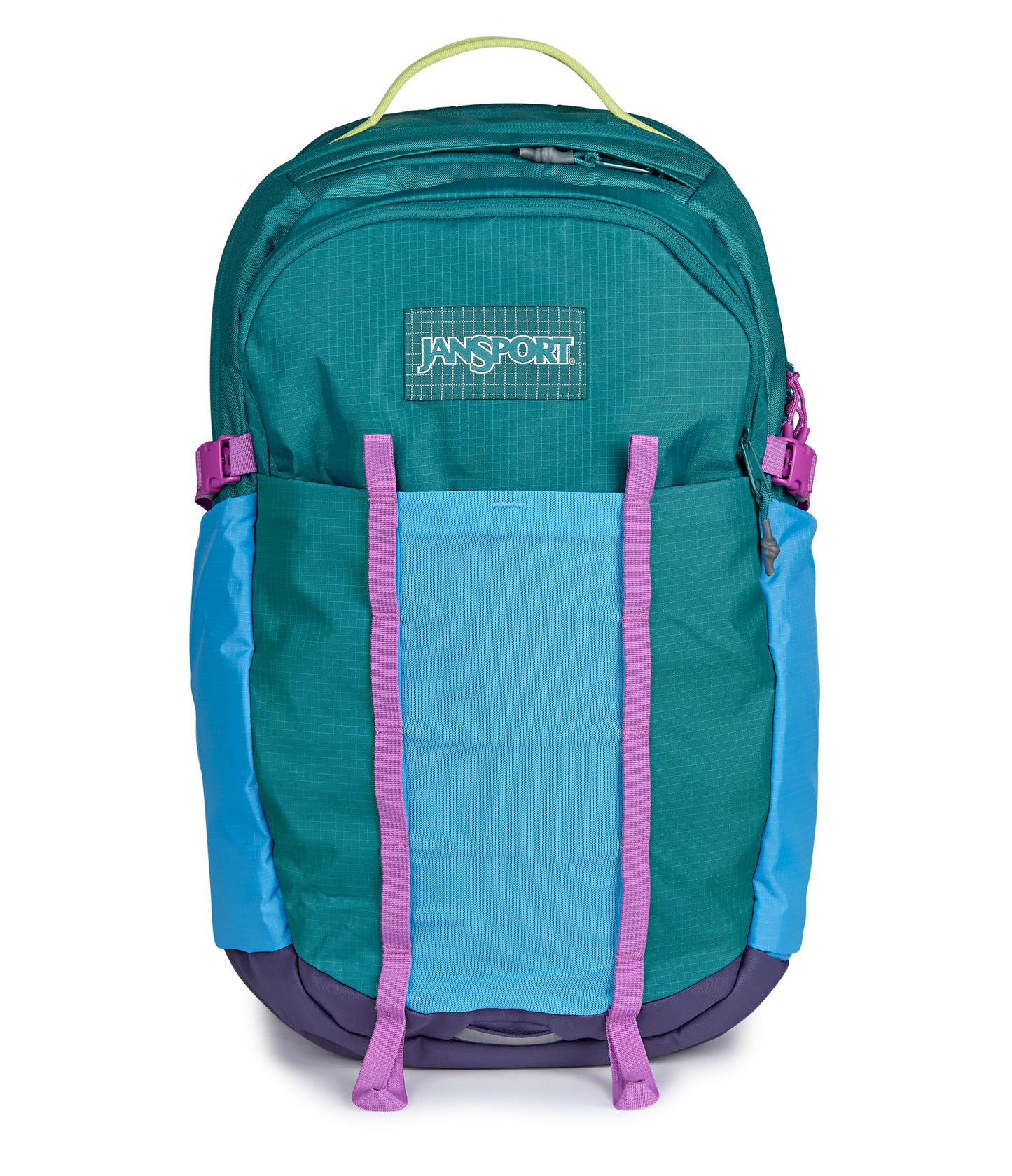 JanSport 34L All Around Pack - 15 inch Laptop Sleeve, Emerald Pool