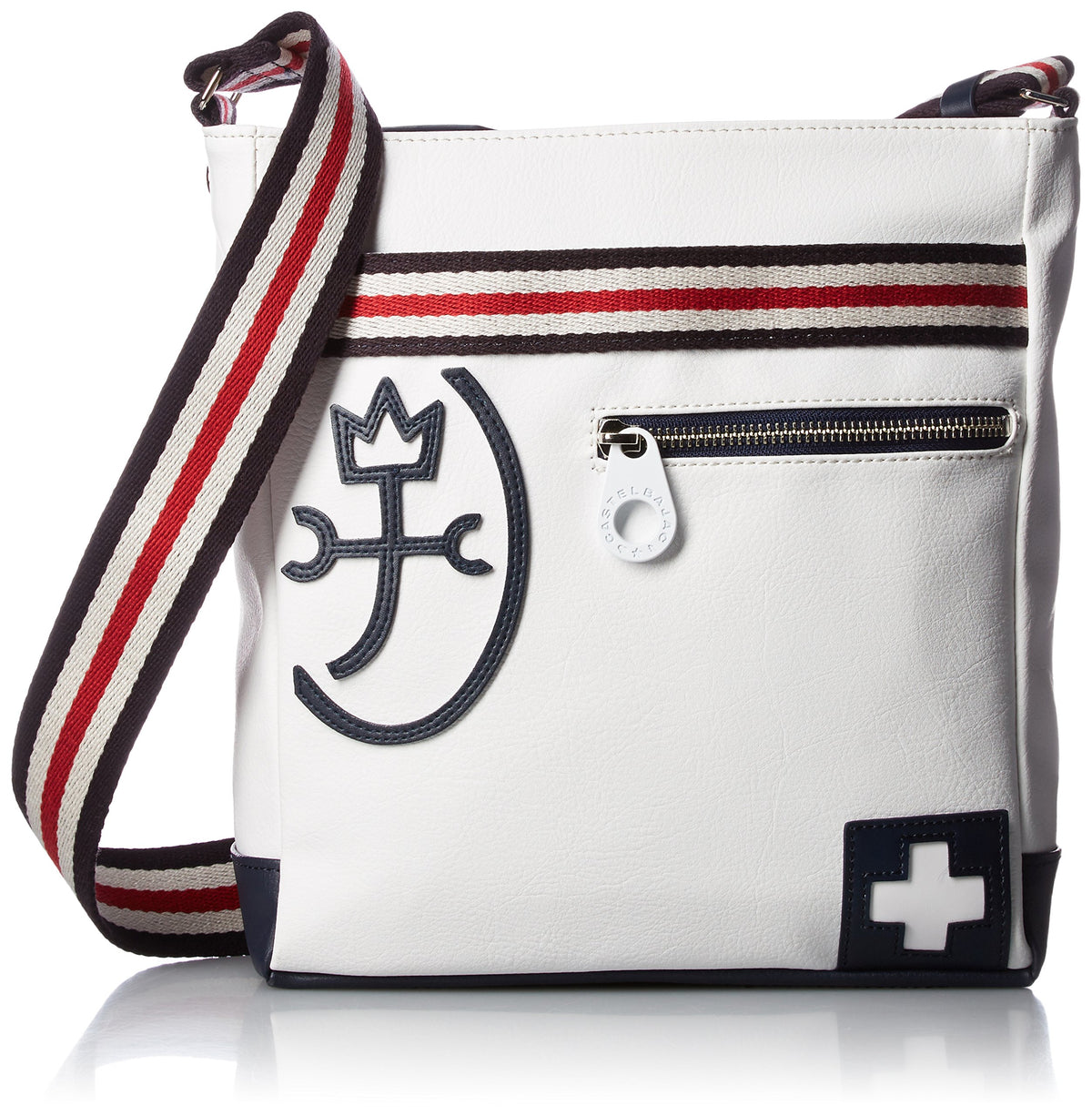 Series Castelbajac Pensee Shoulder Bag 59114 - white -