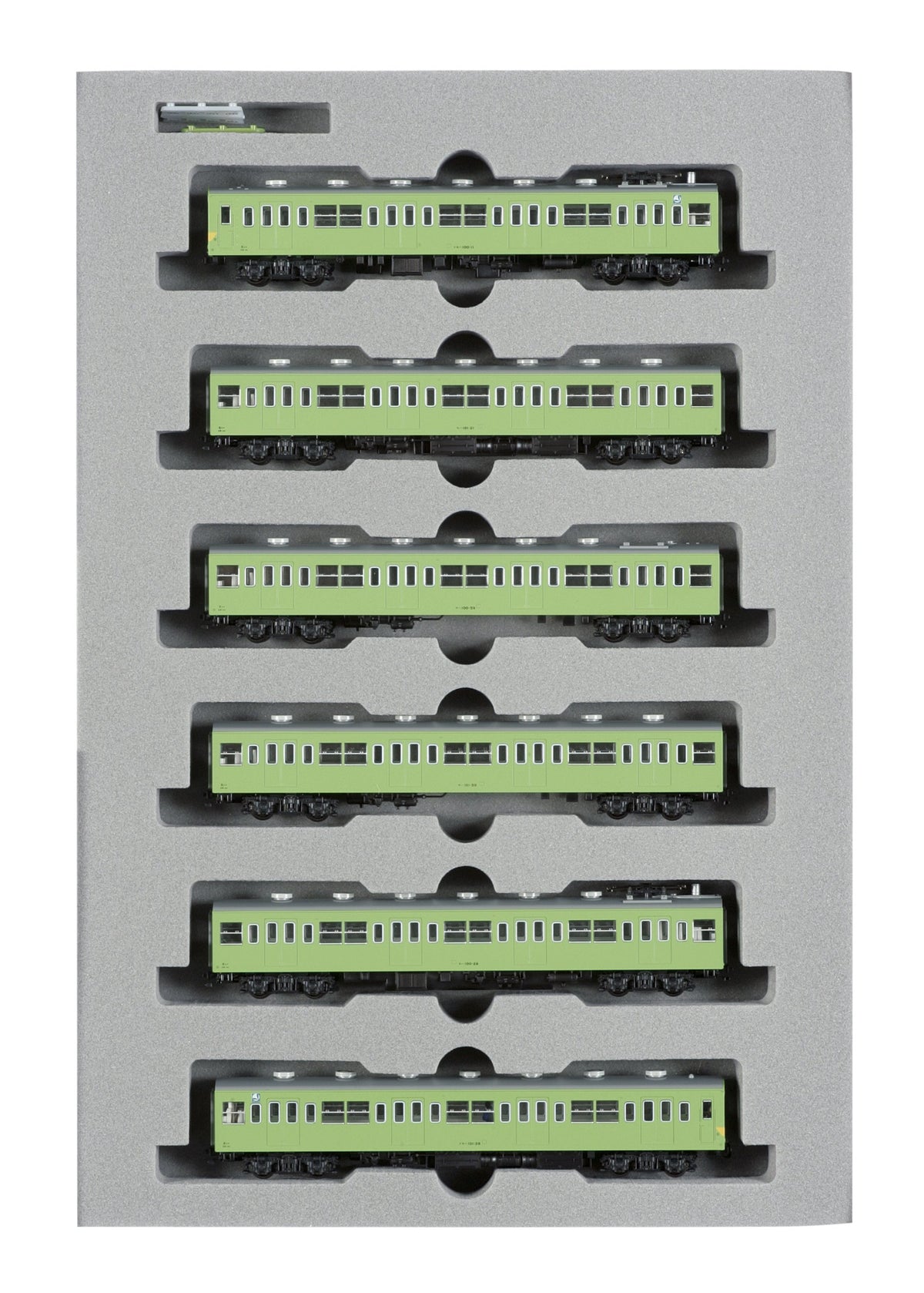 Kato 10-289 Series 101 Kansai-Line Light Green 6-Car Set