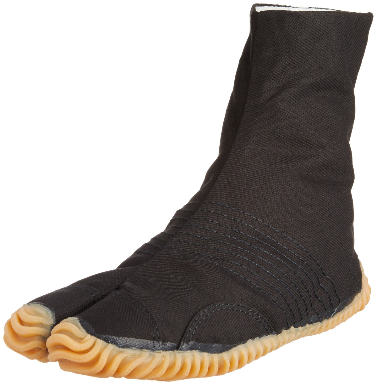 MATSURI Jog Men's 6 Black Cotton Tabi Boots (25.5cm)