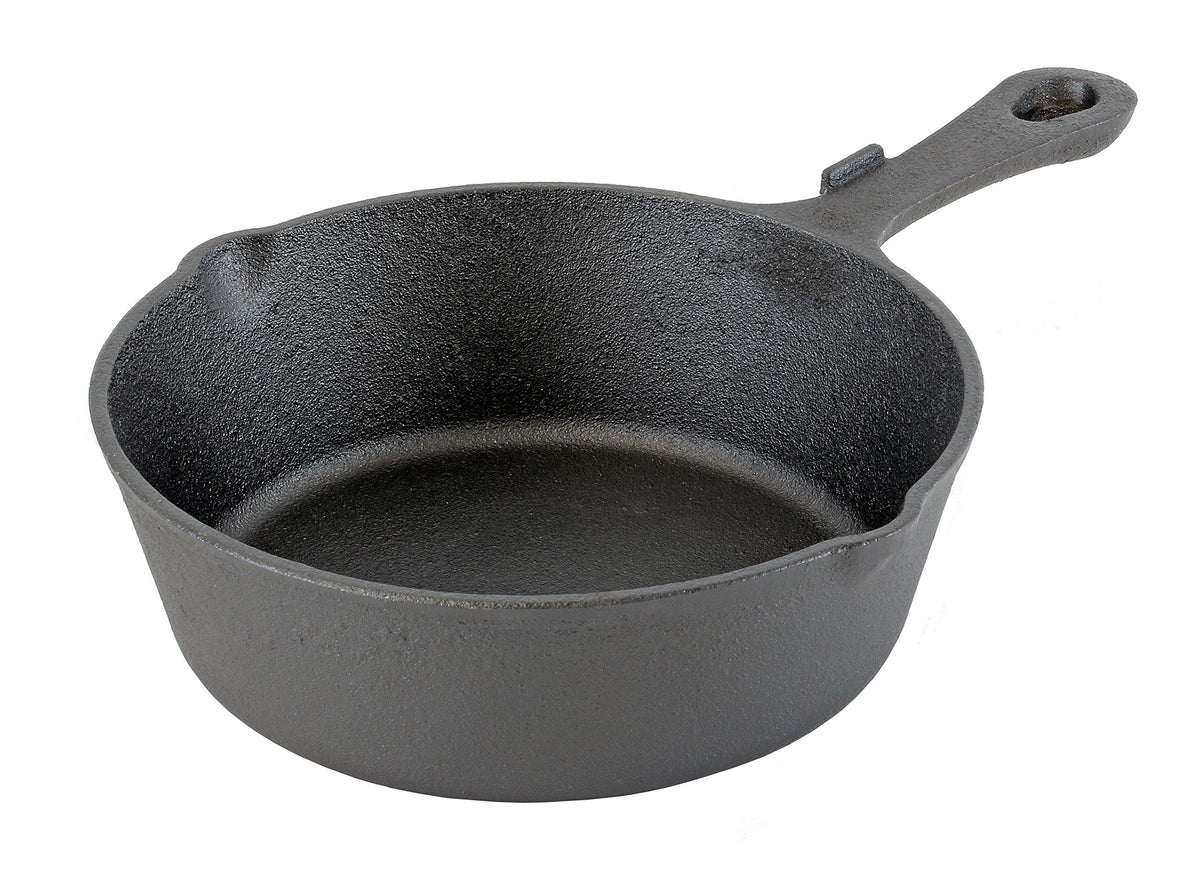 Captain Stag UG-3044 Kitchen Utensils, Deep Skillet Frying Pan, Pot, 7.1 inches (18 cm)