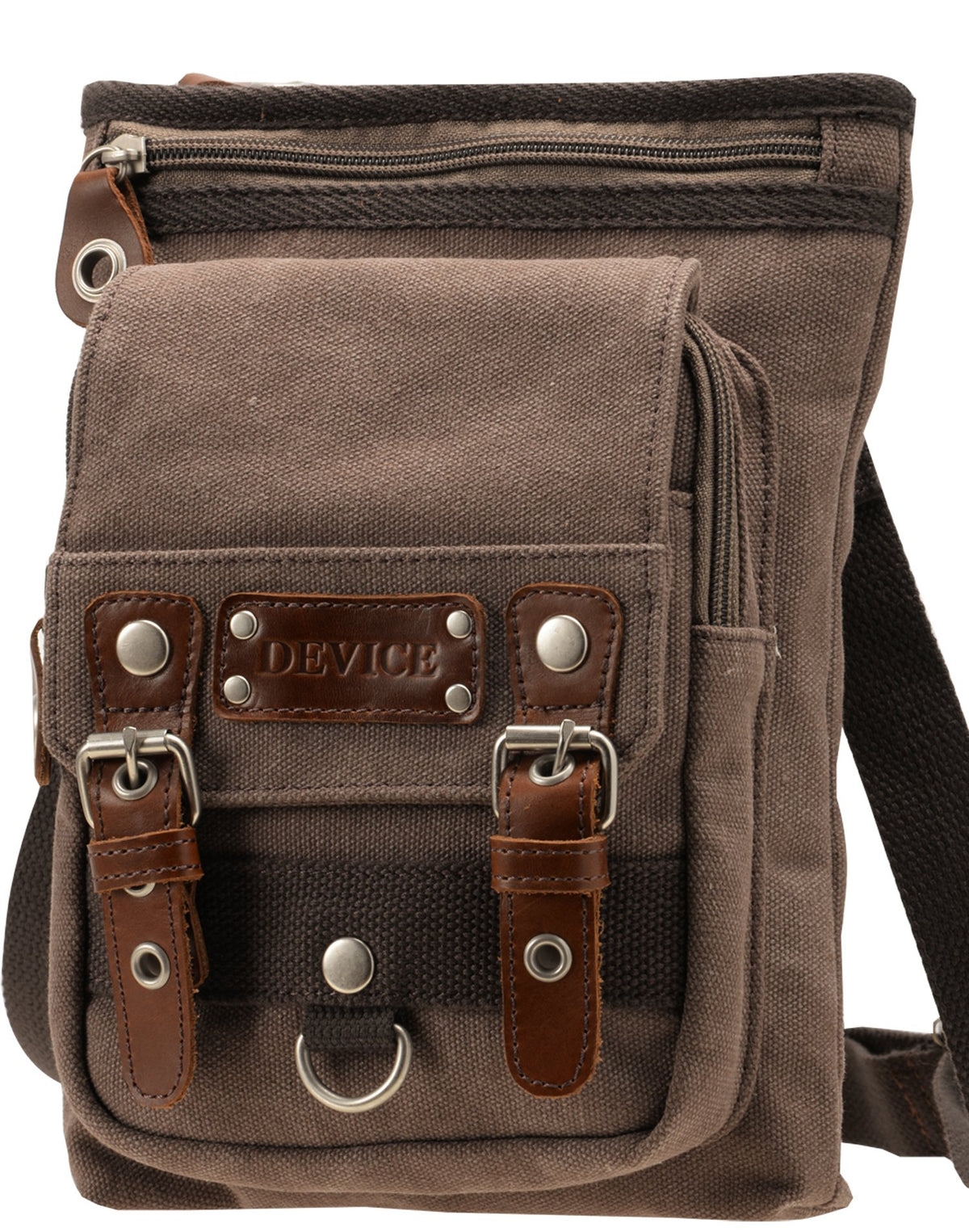 Device DCH30033 Shoulder Bag, Scissor Case, 2-Way Device, brown (french toast 19-1012tcx)