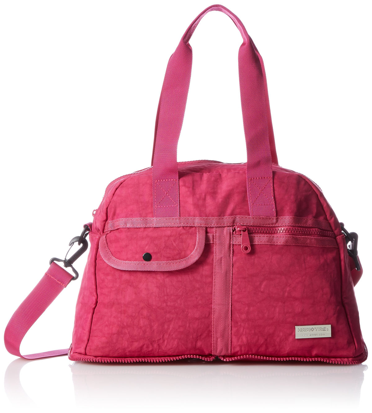 Hapitas Boston Folding Bag with Rounded Corners, Washable Nylon Material, Carry-On, Wide Variety of Patterns, 3.0 gal (9 L), 8.7 inches (22 cm), 1.0 lbs (0.37