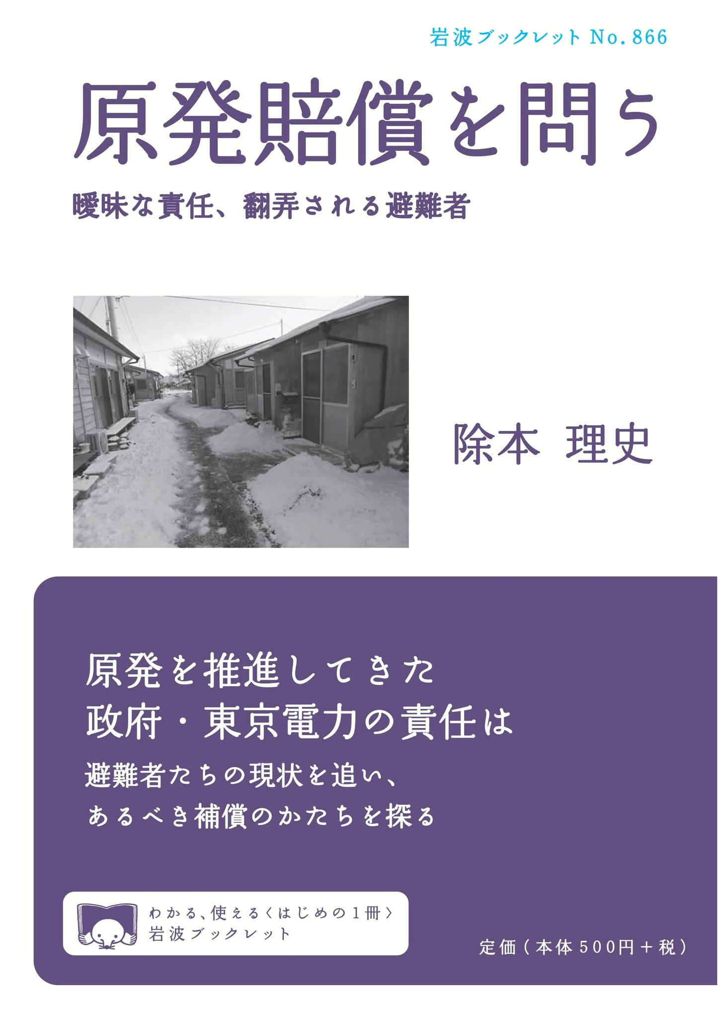 Questioning Nuclear Plant Compensation: Ambiguous Responsibility, Displaced Victims (Iwanami Booklet)