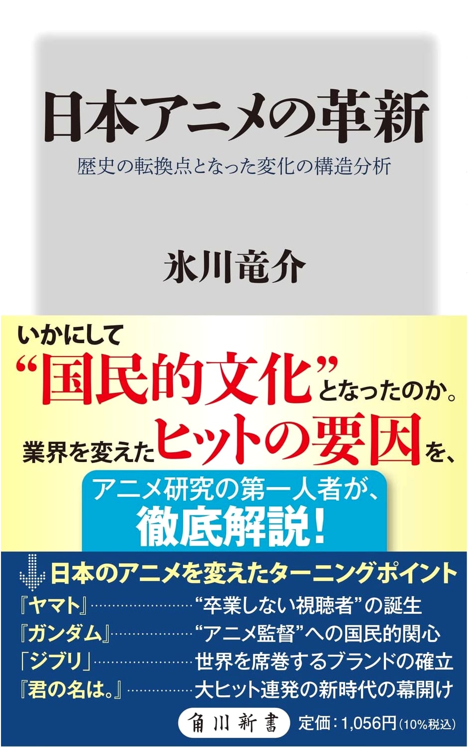 Innovation in Japanese Anime: Structural Analysis of a Historical Turning Point by Tatsuske Hikawa