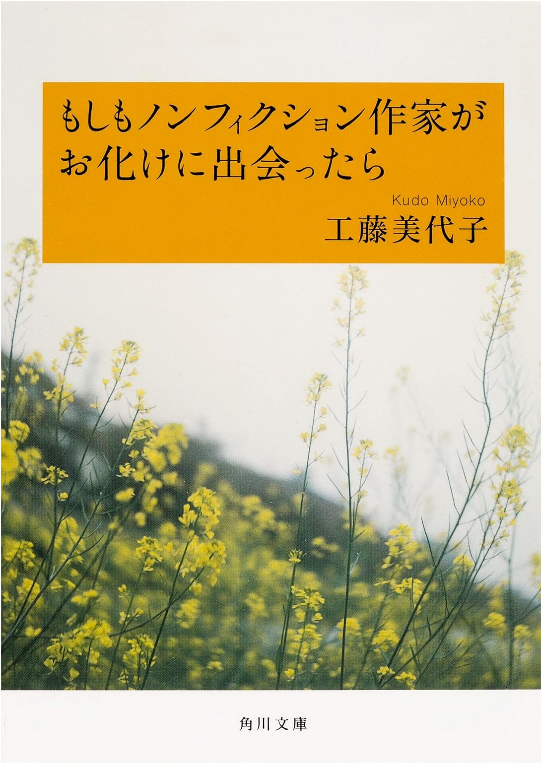 What If a Non-Fiction Writer Met a Ghost? (Kadokawa Bunko)