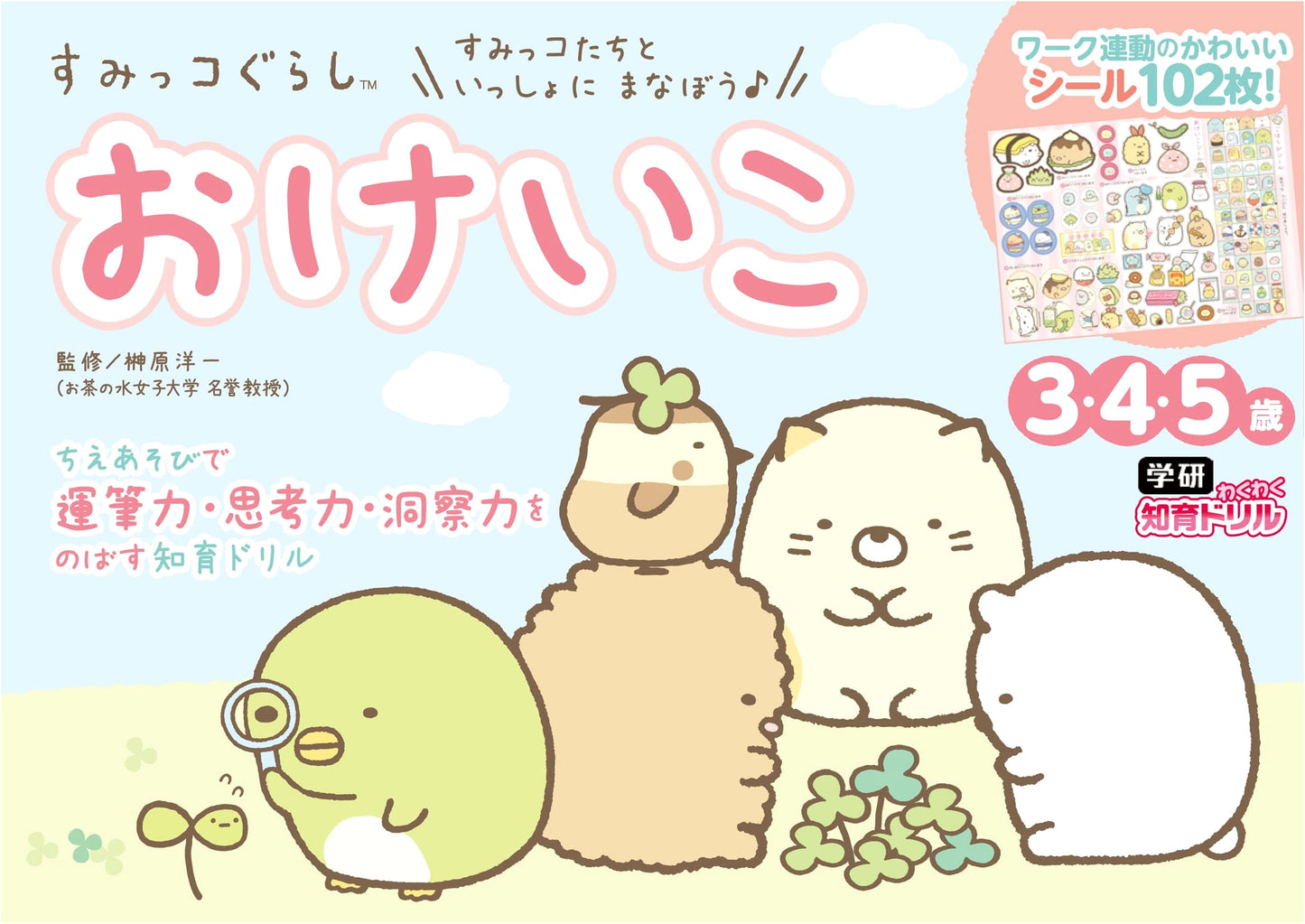 Sumikko Gurashi Activity Book: Fun Educational Drills for Ages 3-5