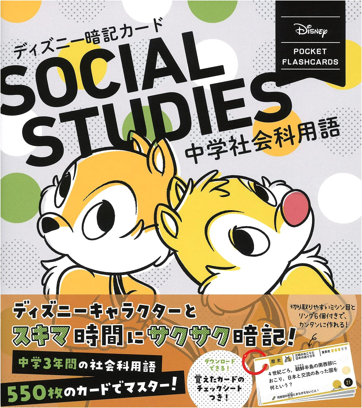 Junior High School Social Studies Vocabulary (Disney Anki Cards)