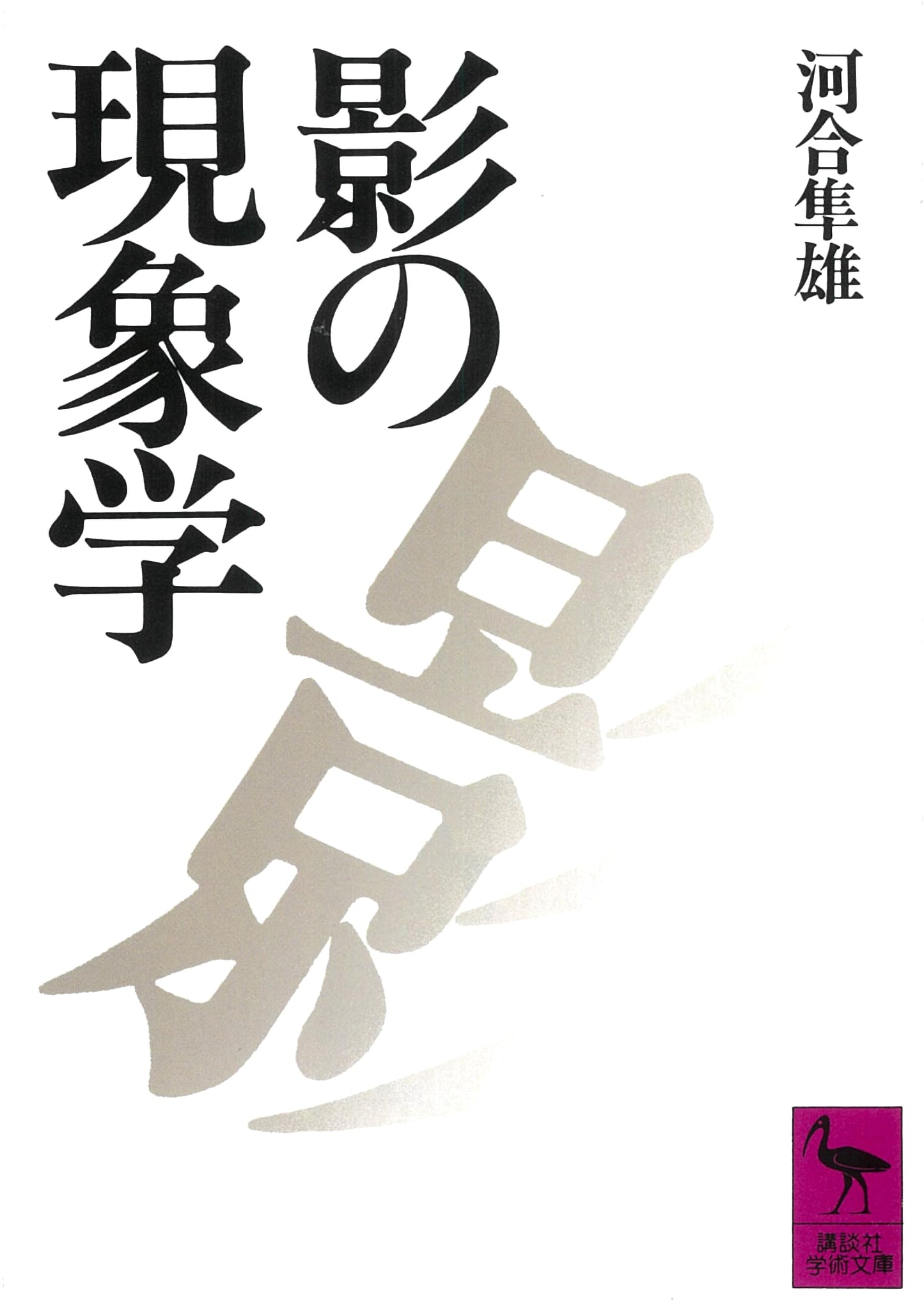 Phenomenology of Shadows (Kodansha Academic Library Series No. 811)