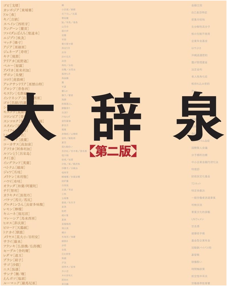 Daijisen 2nd Edition with DVD: Japanese Language Dictionary