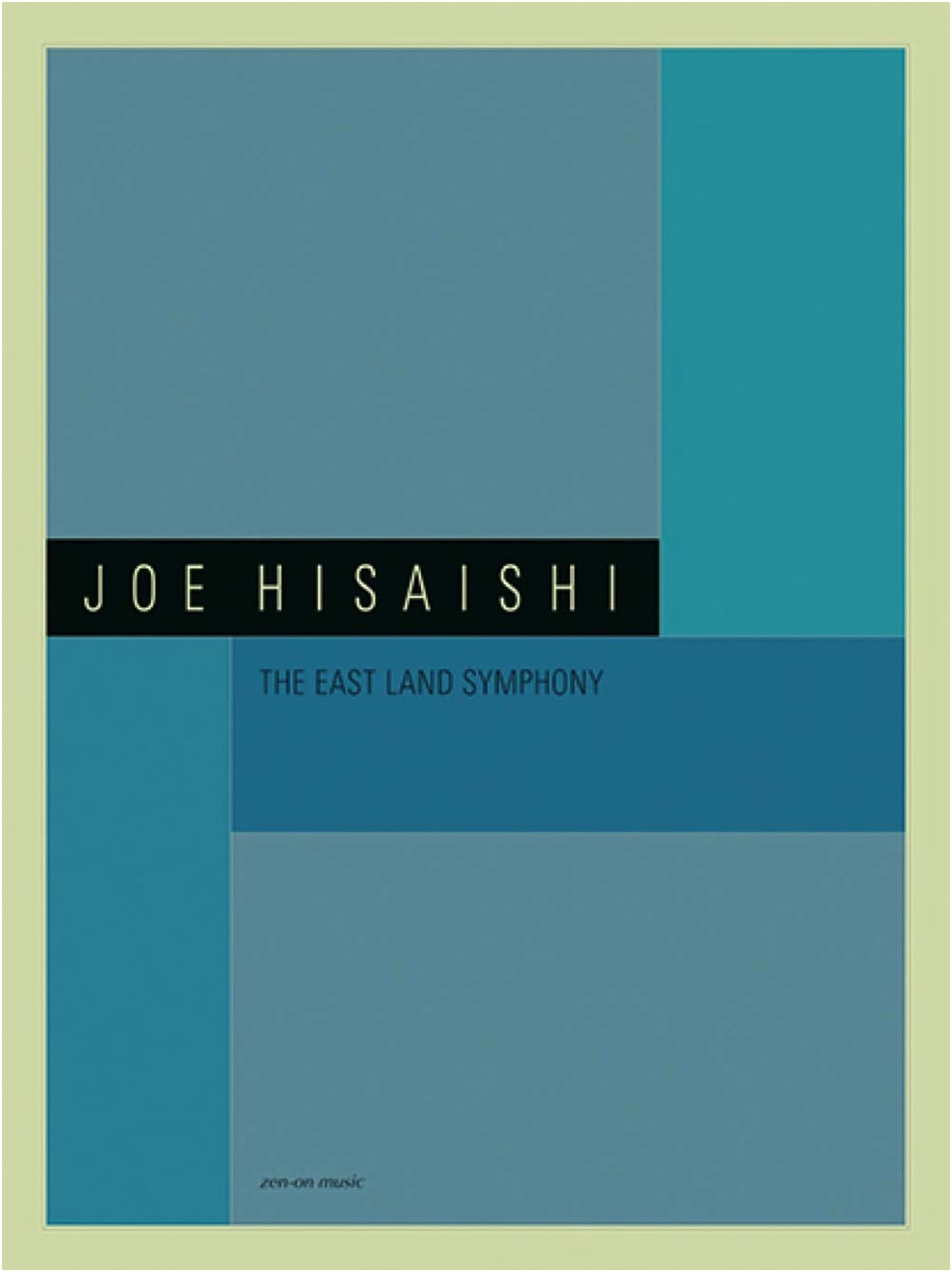 Joe Hisaishi: THE EAST LAND SYMPHONY - Official Music Score
